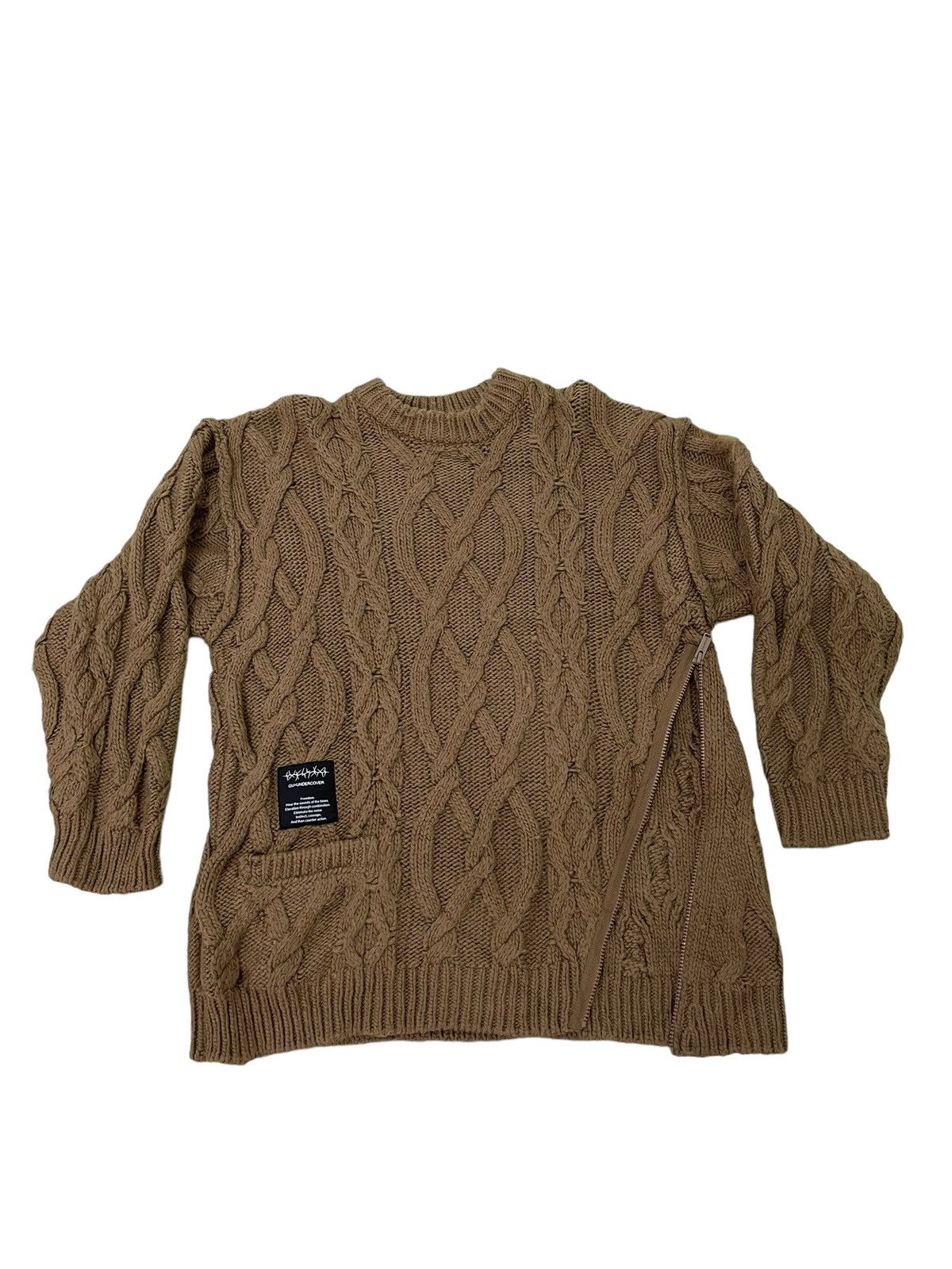 image of Knitwear Gu X Undercover 50 in Brown, Men's (Size Medium)