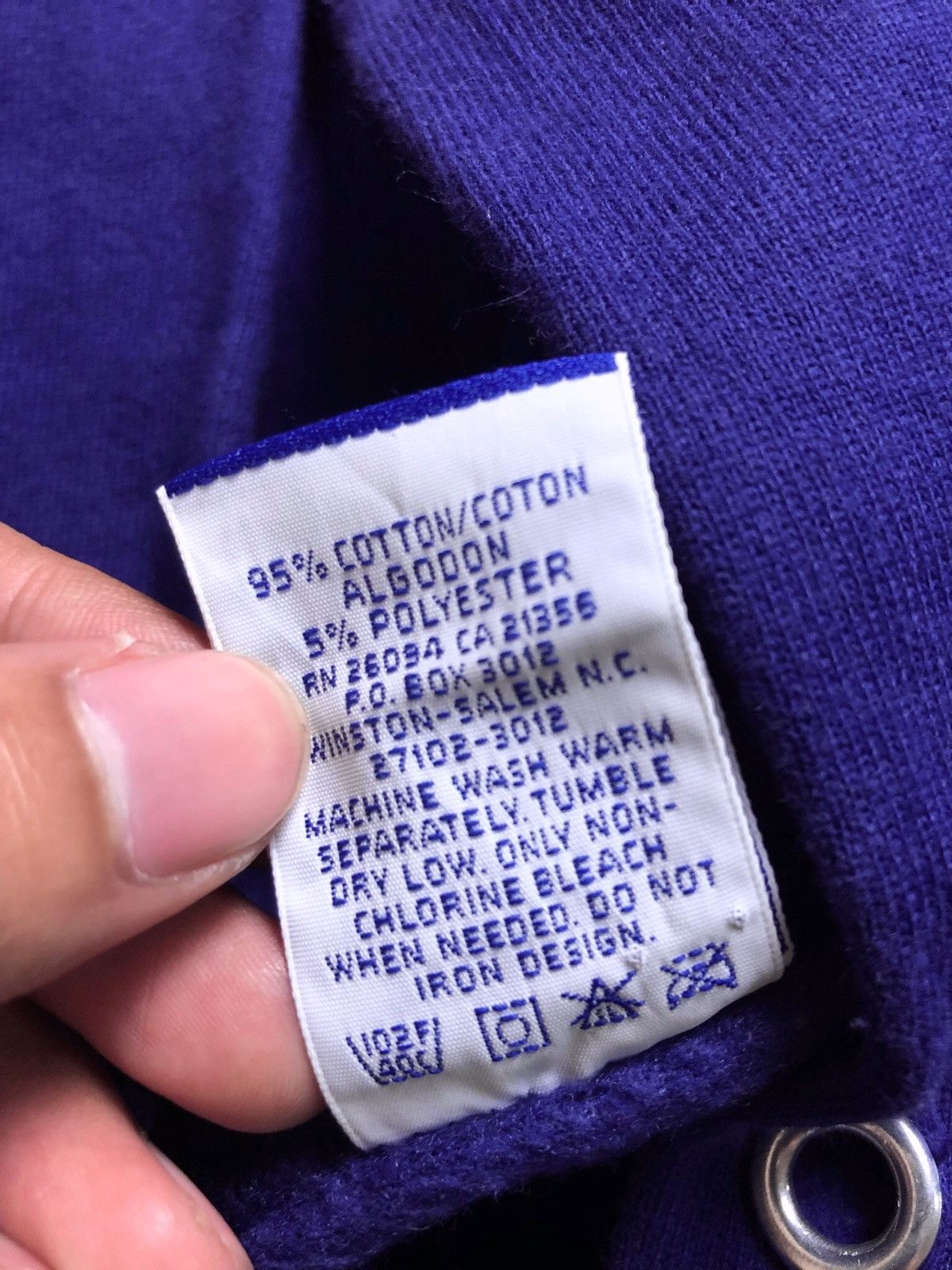 Champion Vintage 90s Champion Sweatshirt Hoodie Size US L / EU 52-54 / 3 - 6 Thumbnail