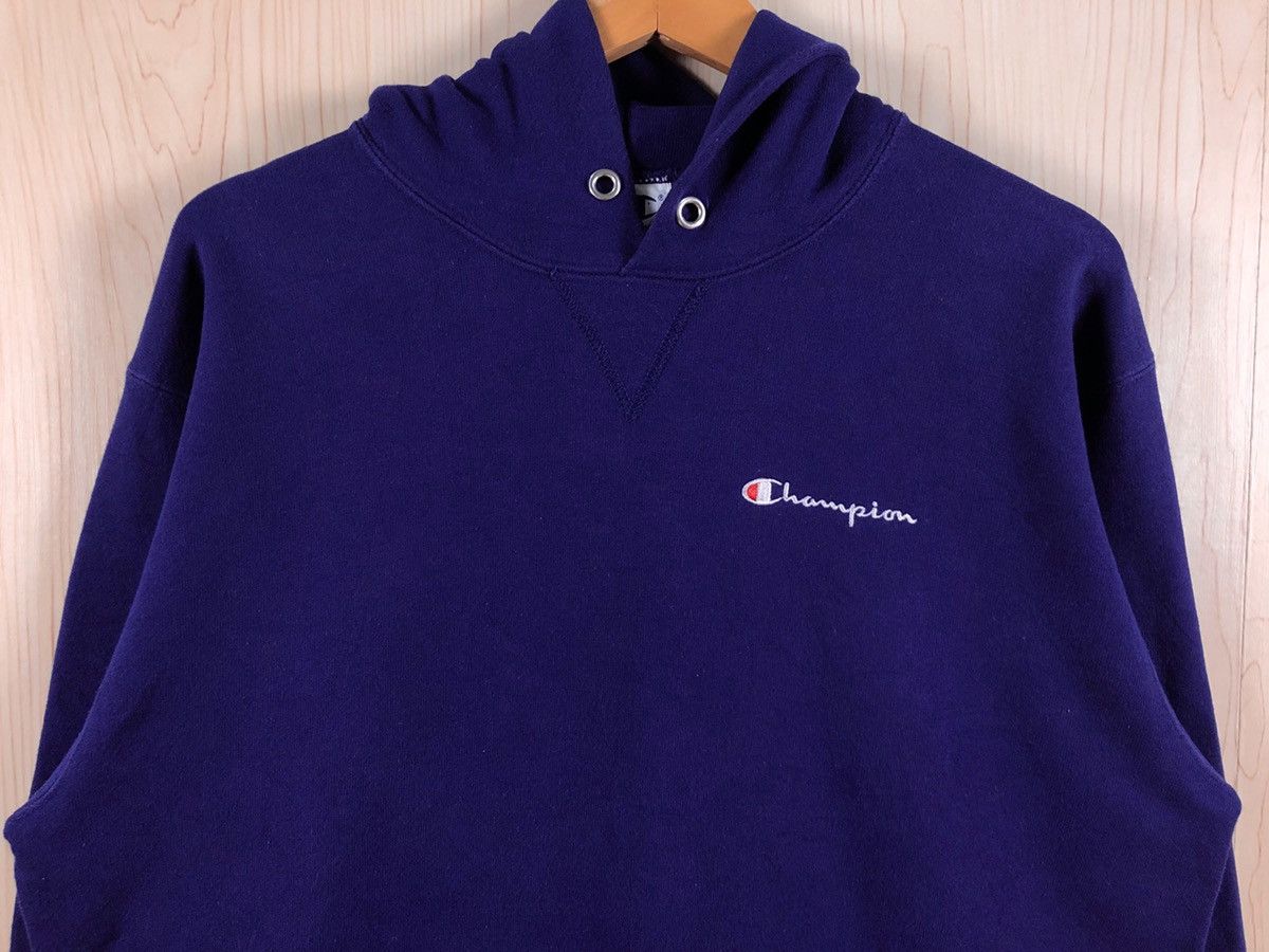 Champion Vintage 90s Champion Sweatshirt Hoodie Size US L / EU 52-54 / 3 - 3 Thumbnail