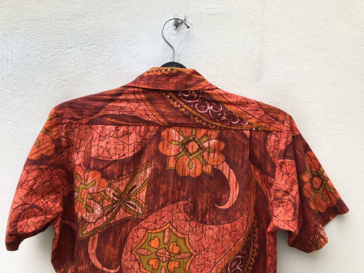 Vintage 60s 70s Mizukei Japanese Hawaiian Psychedelic Shirt Size US S / EU 44-46 / 1 - 15 Thumbnail