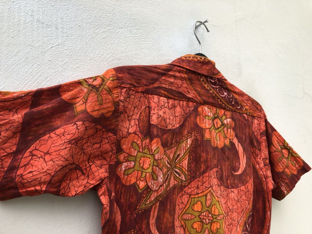 Vintage 60s 70s Mizukei Japanese Hawaiian Psychedelic Shirt Size US S / EU 44-46 / 1 - 19 Thumbnail