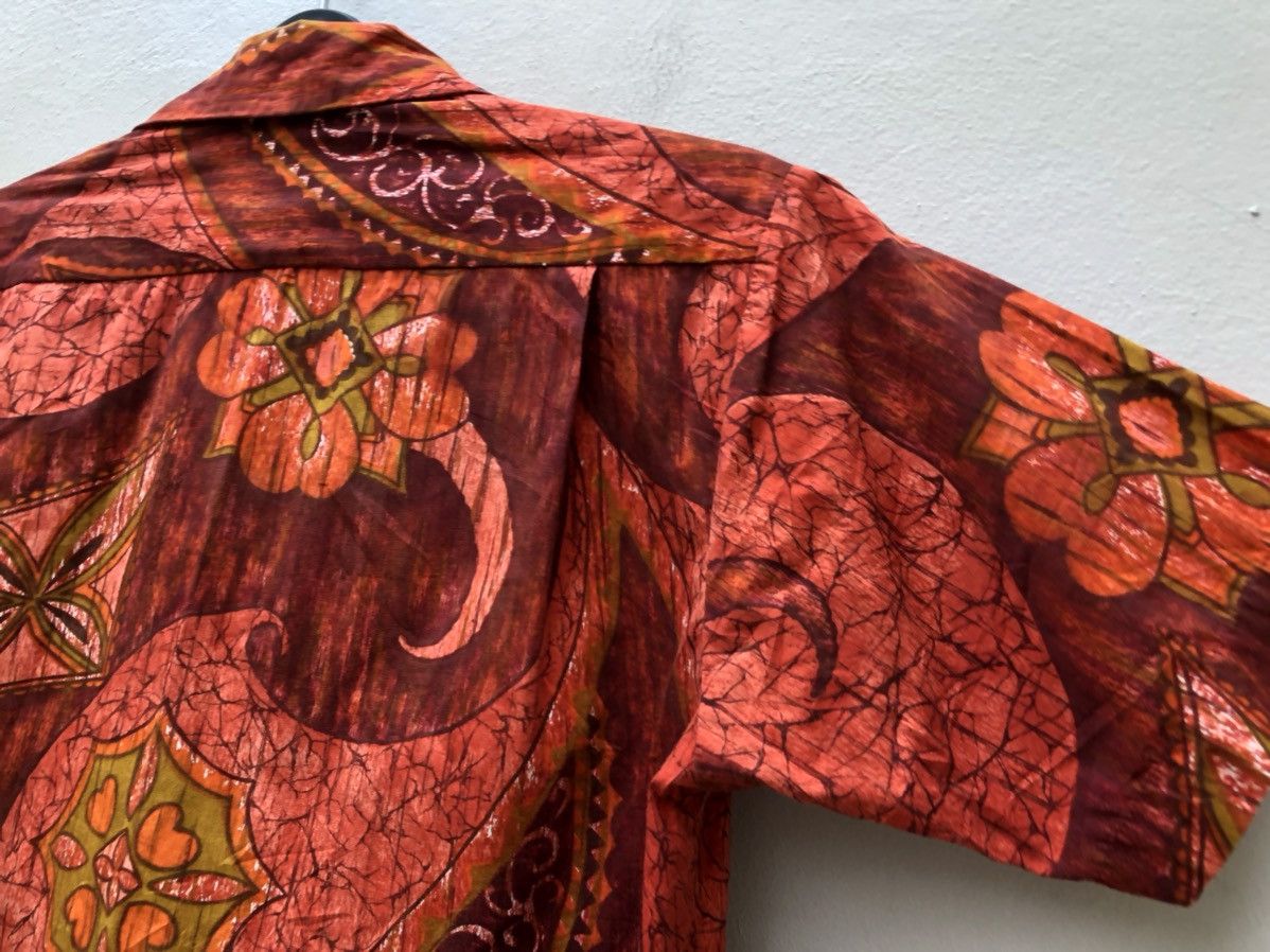 Vintage 60s 70s Mizukei Japanese Hawaiian Psychedelic Shirt Size US S / EU 44-46 / 1 - 18 Thumbnail
