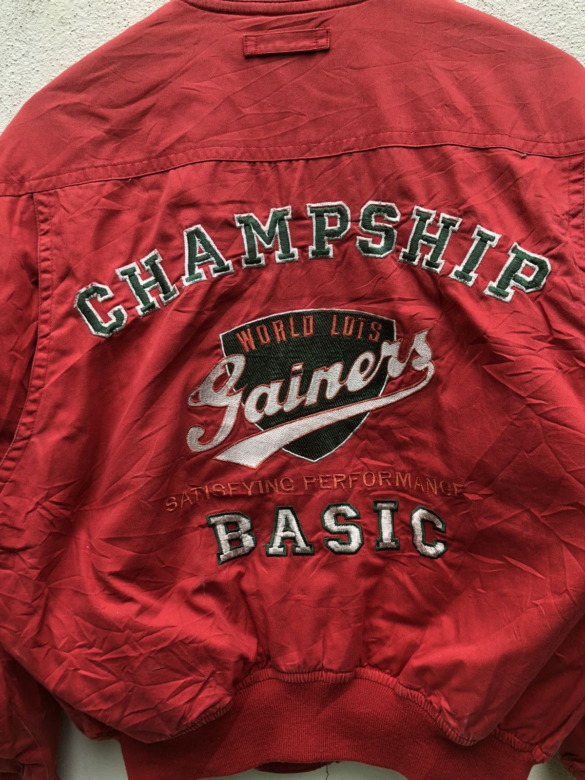 Japanese Brand × Vintage 90’s Bomber Style Jacket Streetwear Size M Size US M / EU 48-50 / 2 - 3 Thumbnail