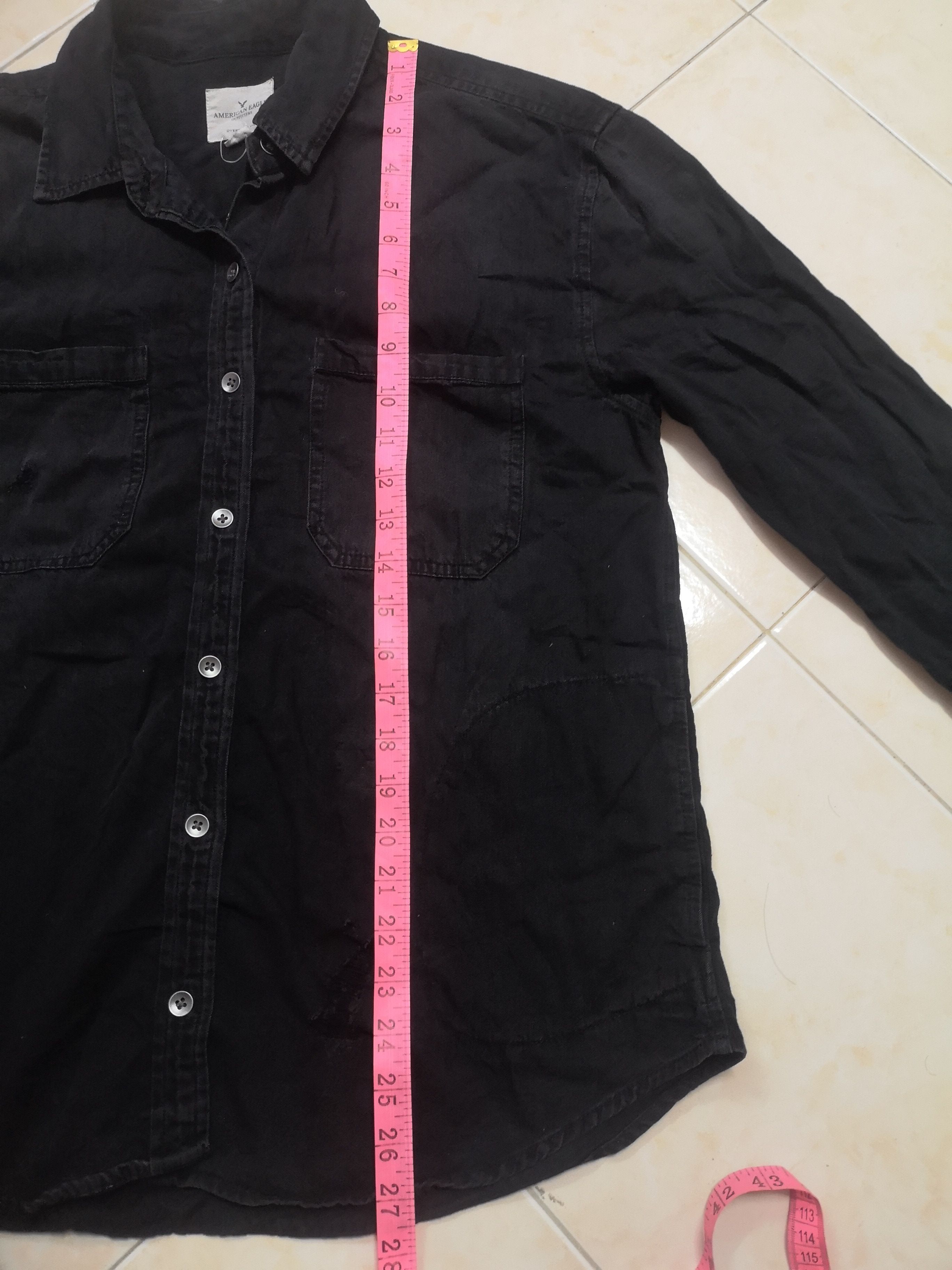 American Eagle Outfitters American Eagle Flannel Jacket Distressed Size US M / EU 48-50 / 2 - 13 Thumbnail