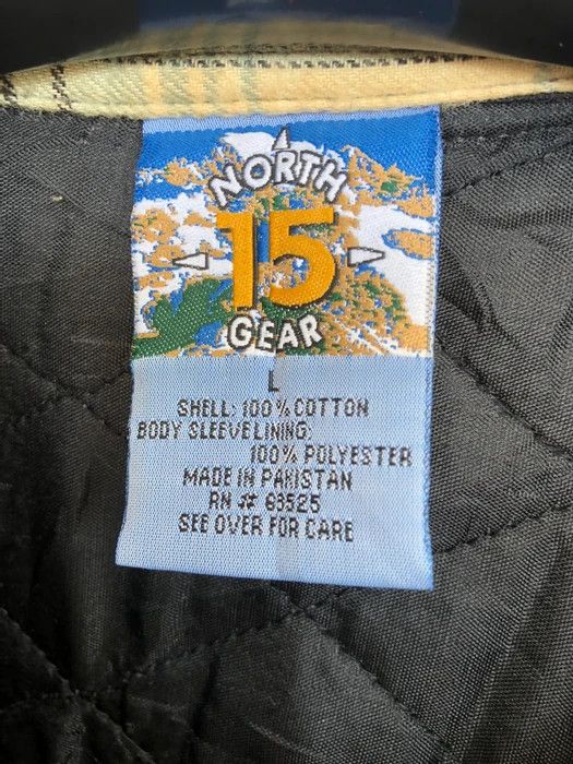 Vintage Vintage North 15 Gear Checked Plaid Tartan Jacket 🧥 Size US L / EU 52-54 / 3 - 4 Thumbnail