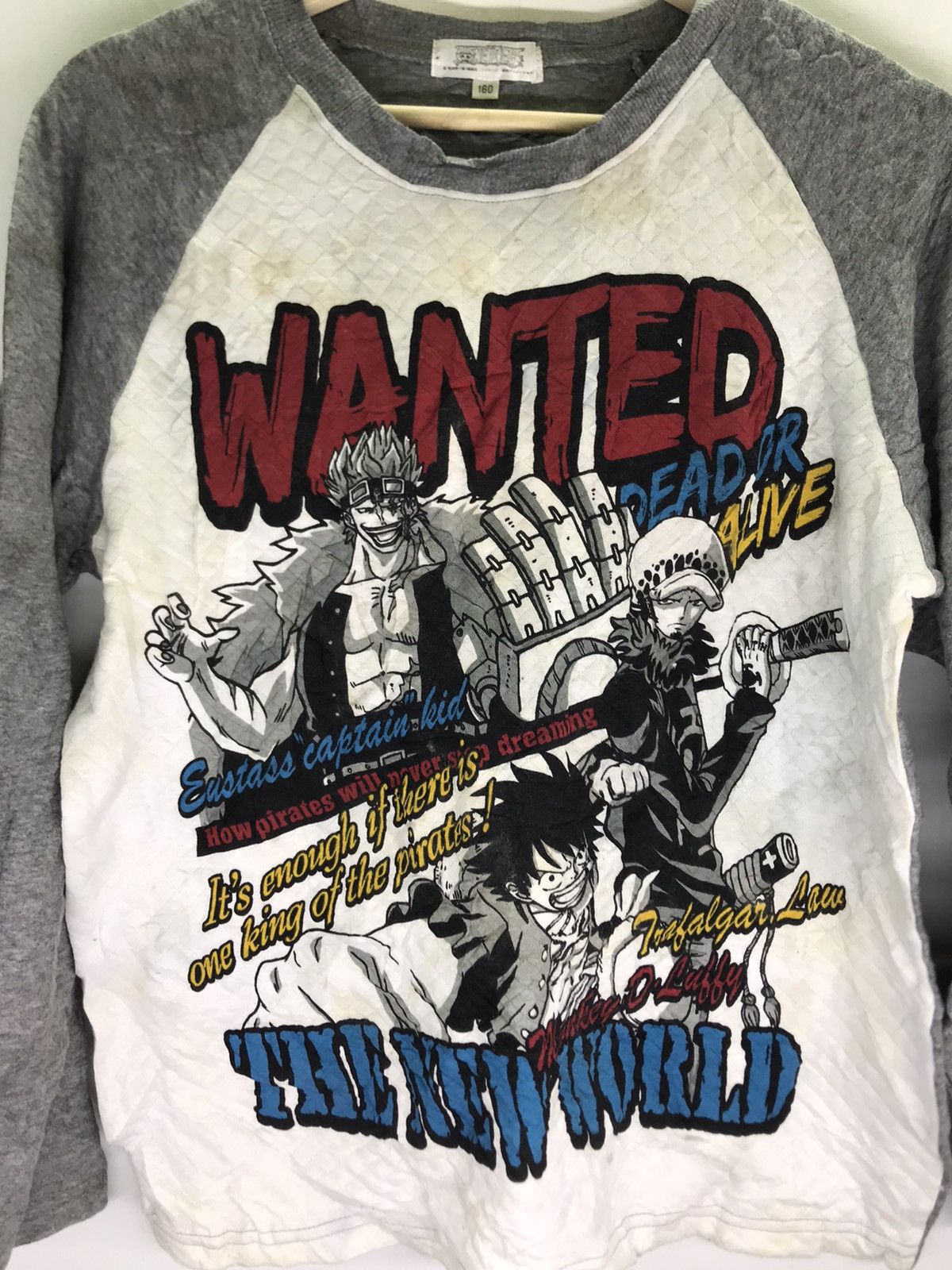 Anime Vintage Japanese anime One Piece Monkey D Luffy Sweatshirt Size US S / EU 44-46 / 1 - 2 Thumbnail