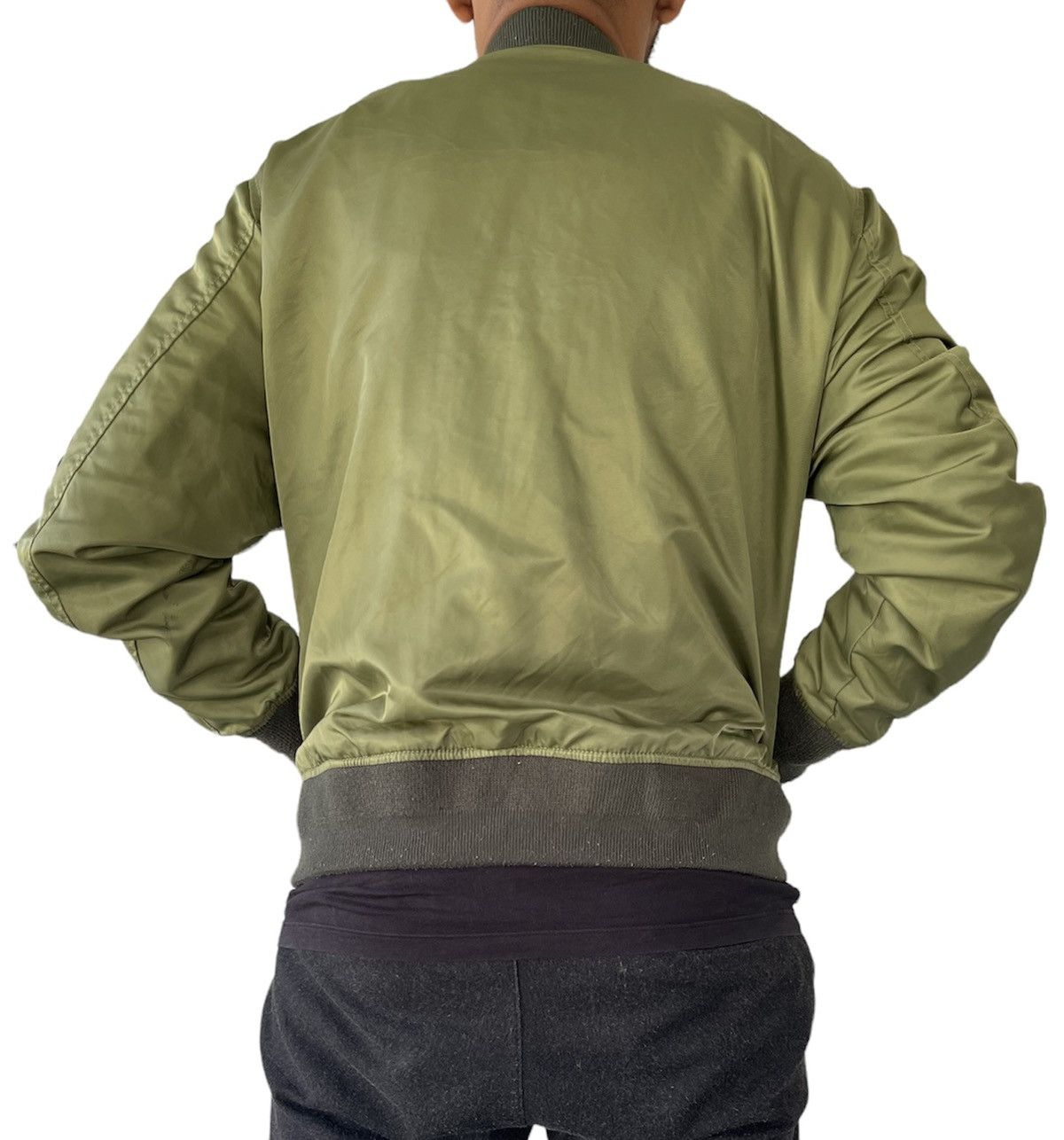 Other GRN TYPE-MILITARY BOMBER JACKET ARMY REVERSEBLE Size US M / EU 48-50 / 2 - 4 Thumbnail