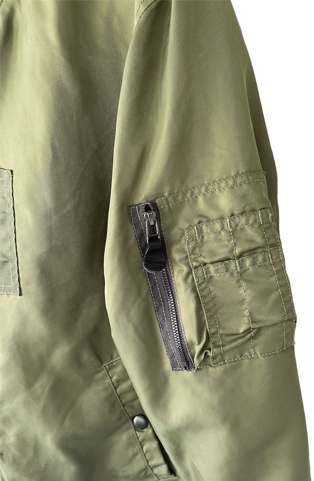 Other GRN TYPE-MILITARY BOMBER JACKET ARMY REVERSEBLE Size US M / EU 48-50 / 2 - 11 Thumbnail