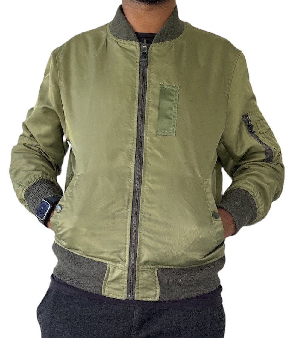 Other GRN TYPE-MILITARY BOMBER JACKET ARMY REVERSEBLE Size US M / EU 48-50 / 2 - 2 Thumbnail