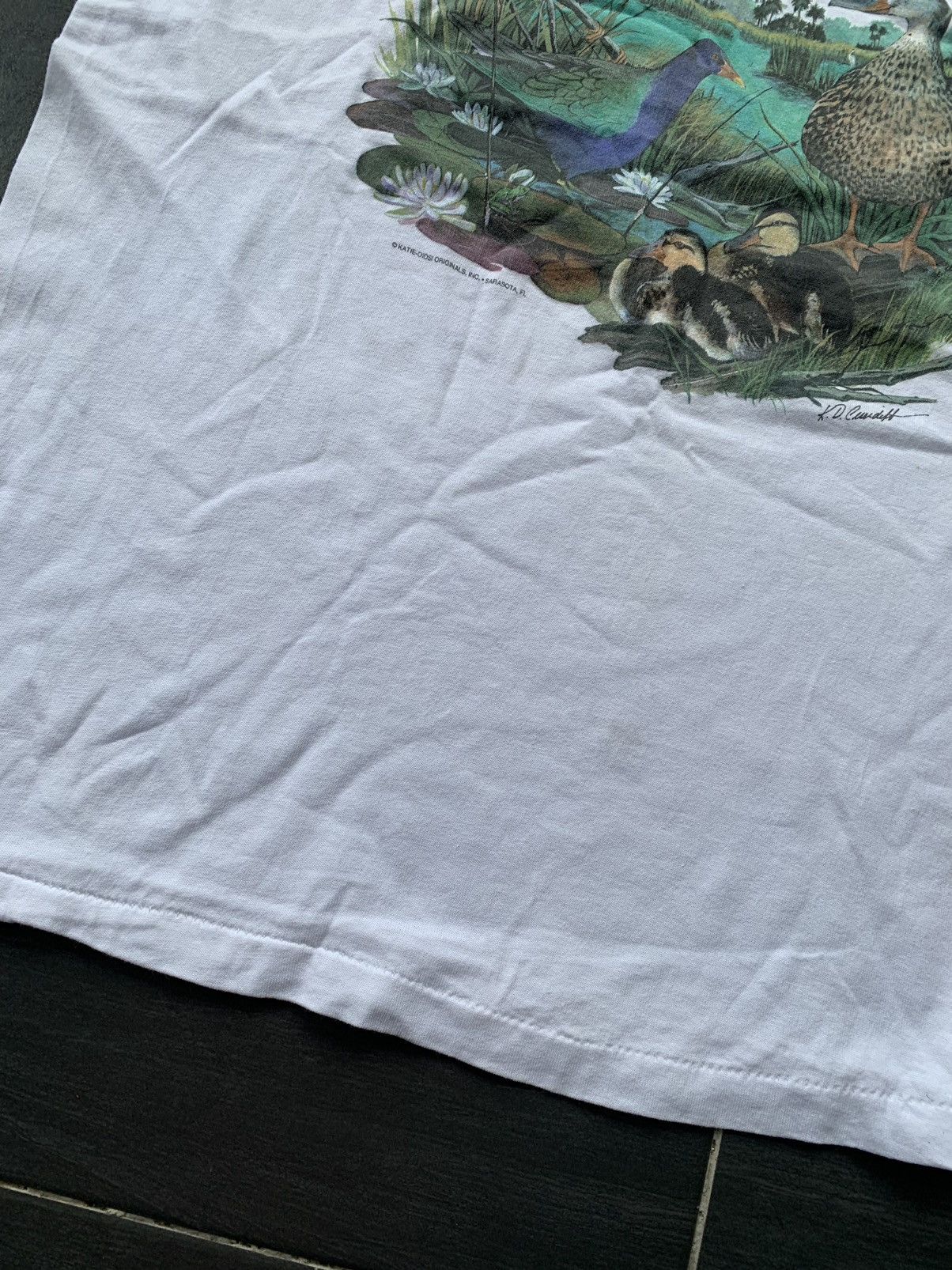 Vintage Vintage Ducks Unlimited T- Shirt Size US L / EU 52-54 / 3 - 2 Thumbnail