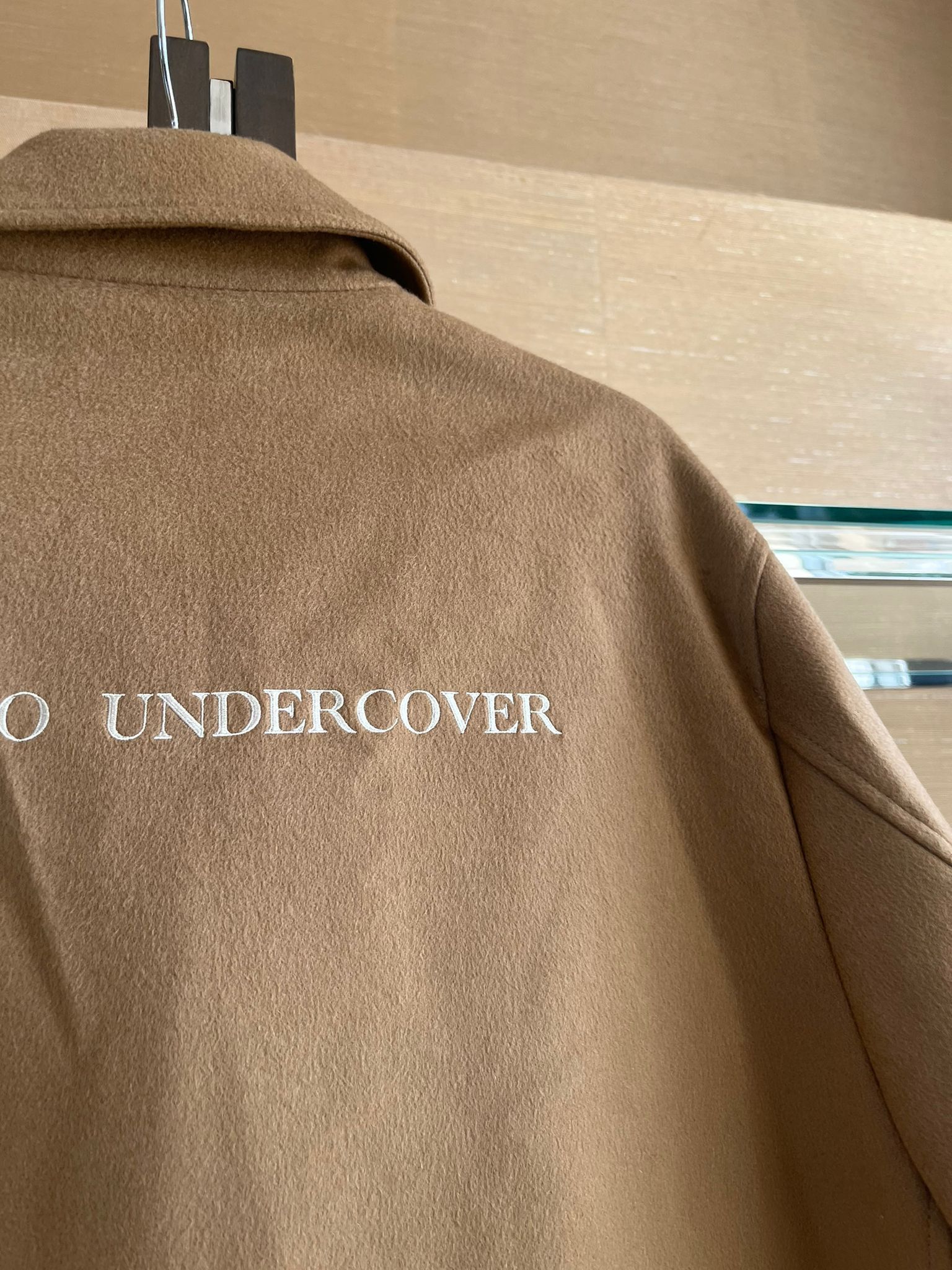 Undercover × Valentino Cashmere Time Traveler Embroidered Coat in Camel Size US L / EU 52-54 / 3 - 24 Thumbnail