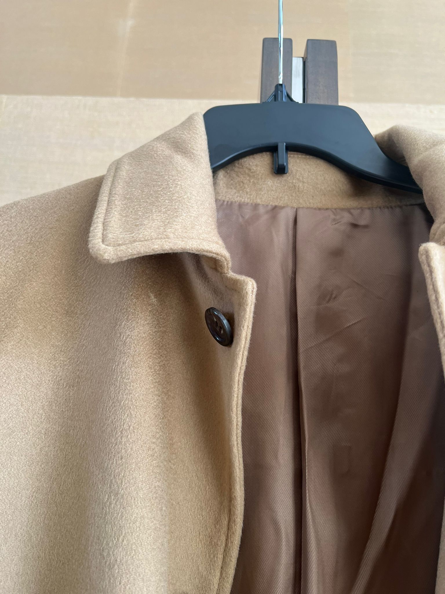 Undercover × Valentino Cashmere Time Traveler Embroidered Coat in Camel Size US L / EU 52-54 / 3 - 9 Thumbnail