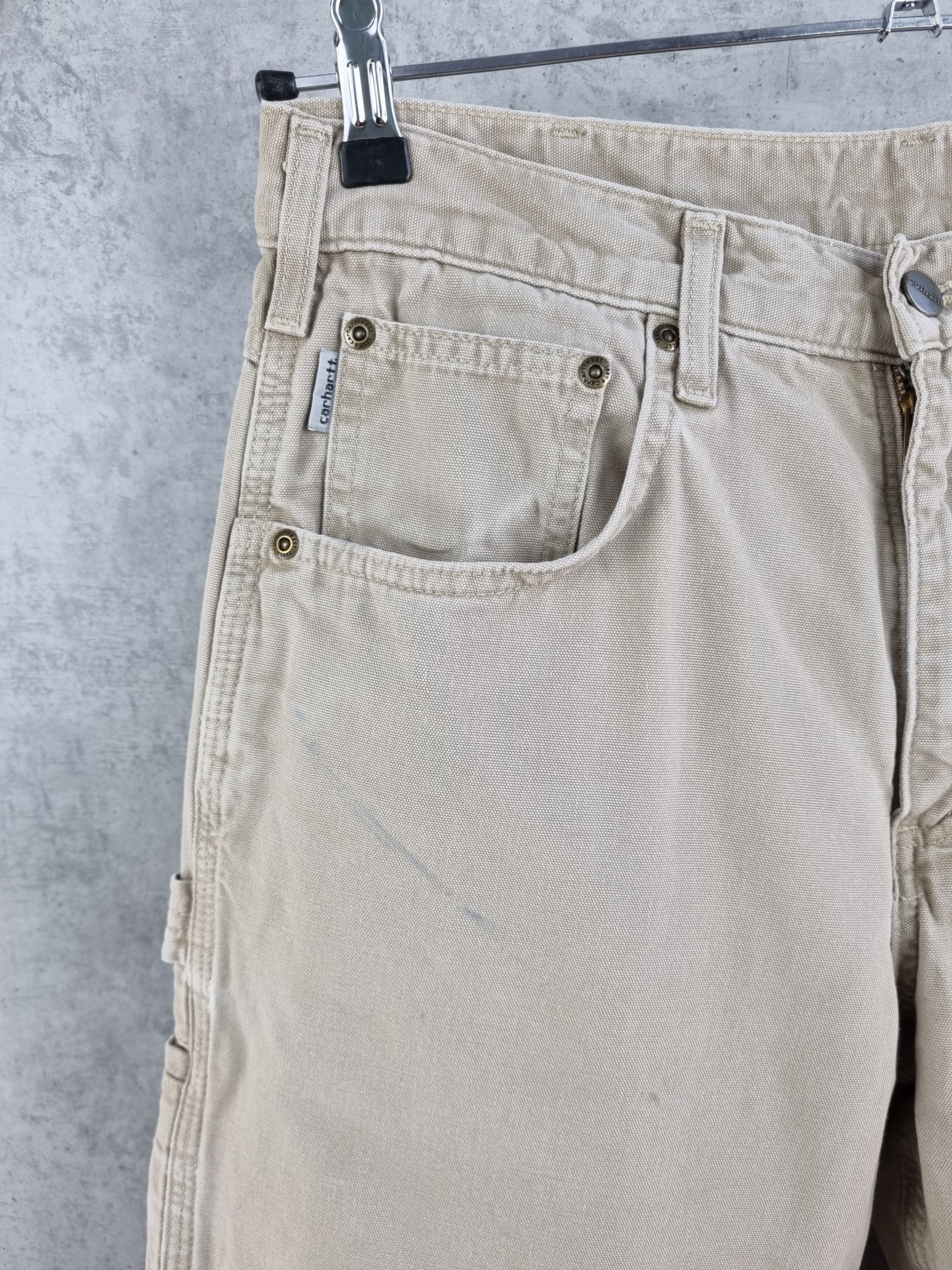 Carhartt × Vintage 90s Carhartt Carpenter Loose Fit Pants Vintage Size US 32 / EU 48 - 7 Thumbnail