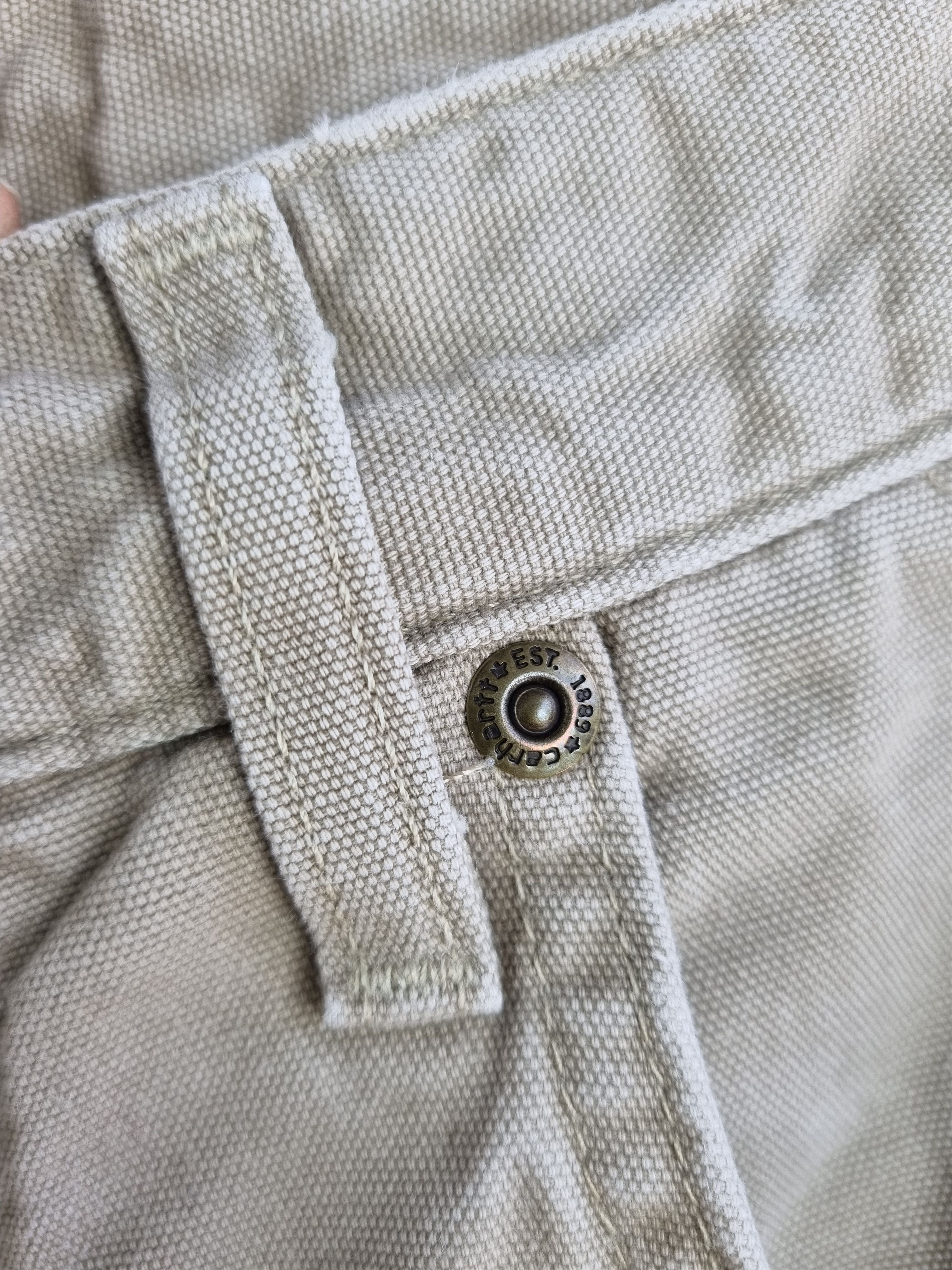 Carhartt × Vintage 90s Carhartt Carpenter Loose Fit Pants Vintage Size US 32 / EU 48 - 11 Thumbnail
