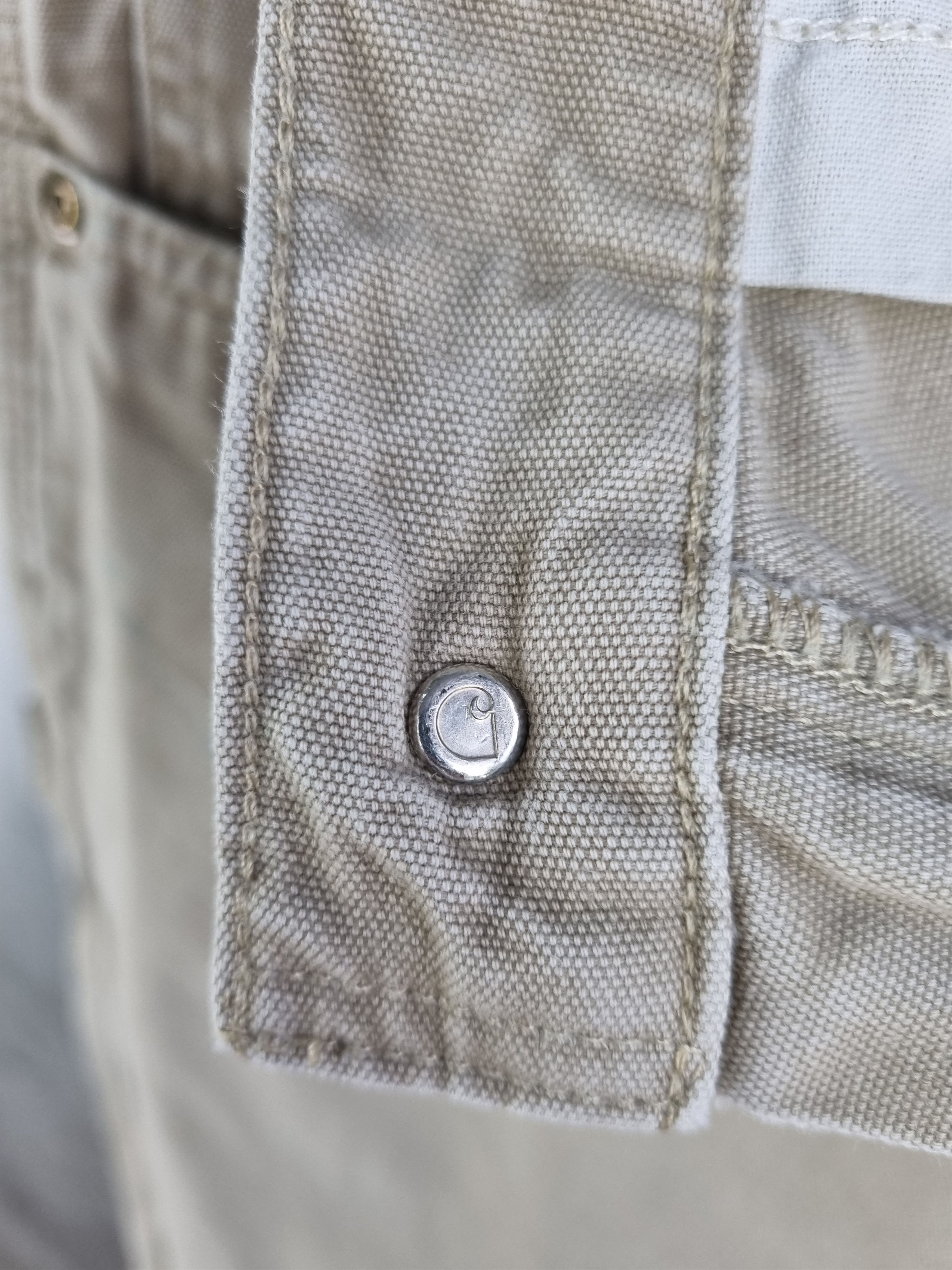 Carhartt × Vintage 90s Carhartt Carpenter Loose Fit Pants Vintage Size US 32 / EU 48 - 8 Thumbnail
