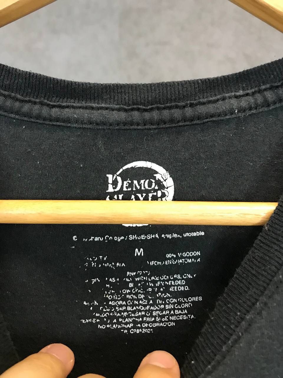 Anime × Japanese Brand Demon Slayer Japanese anima vintage comics movie tee Size US S / EU 44-46 / 1 - 4 Thumbnail