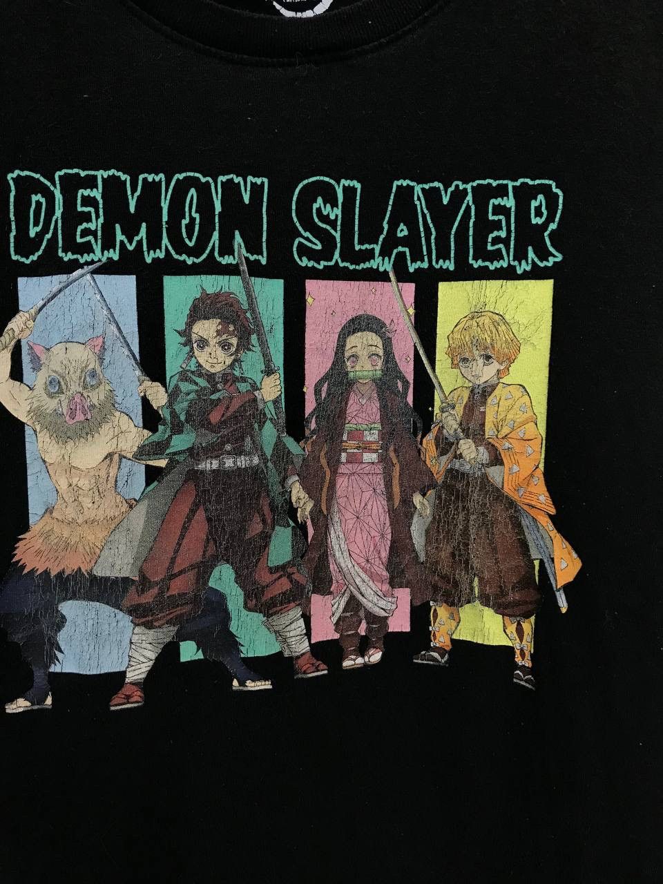 Anime × Japanese Brand Demon Slayer Japanese anima vintage comics movie tee Size US S / EU 44-46 / 1 - 3 Thumbnail