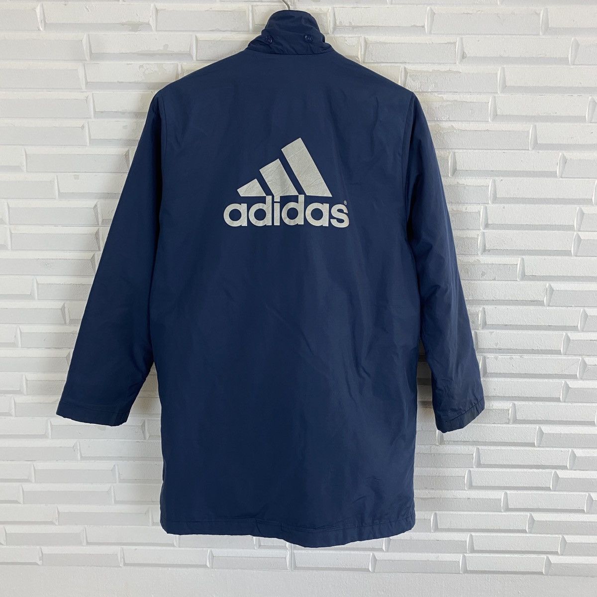 Adidas Adidas Big Logo 3 Stripes Long Jacket Size US L / EU 52-54 / 3 - 15 Thumbnail