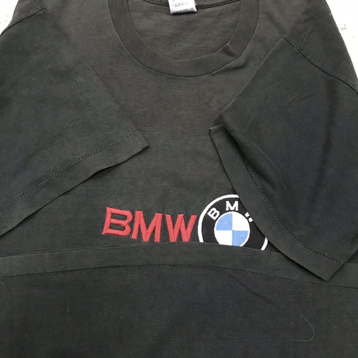 BMW 🔥sun faded🔥Vintage 90s BMW Emroidery logo Motorsport Tshirt Size US L / EU 52-54 / 3 - 12 Thumbnail