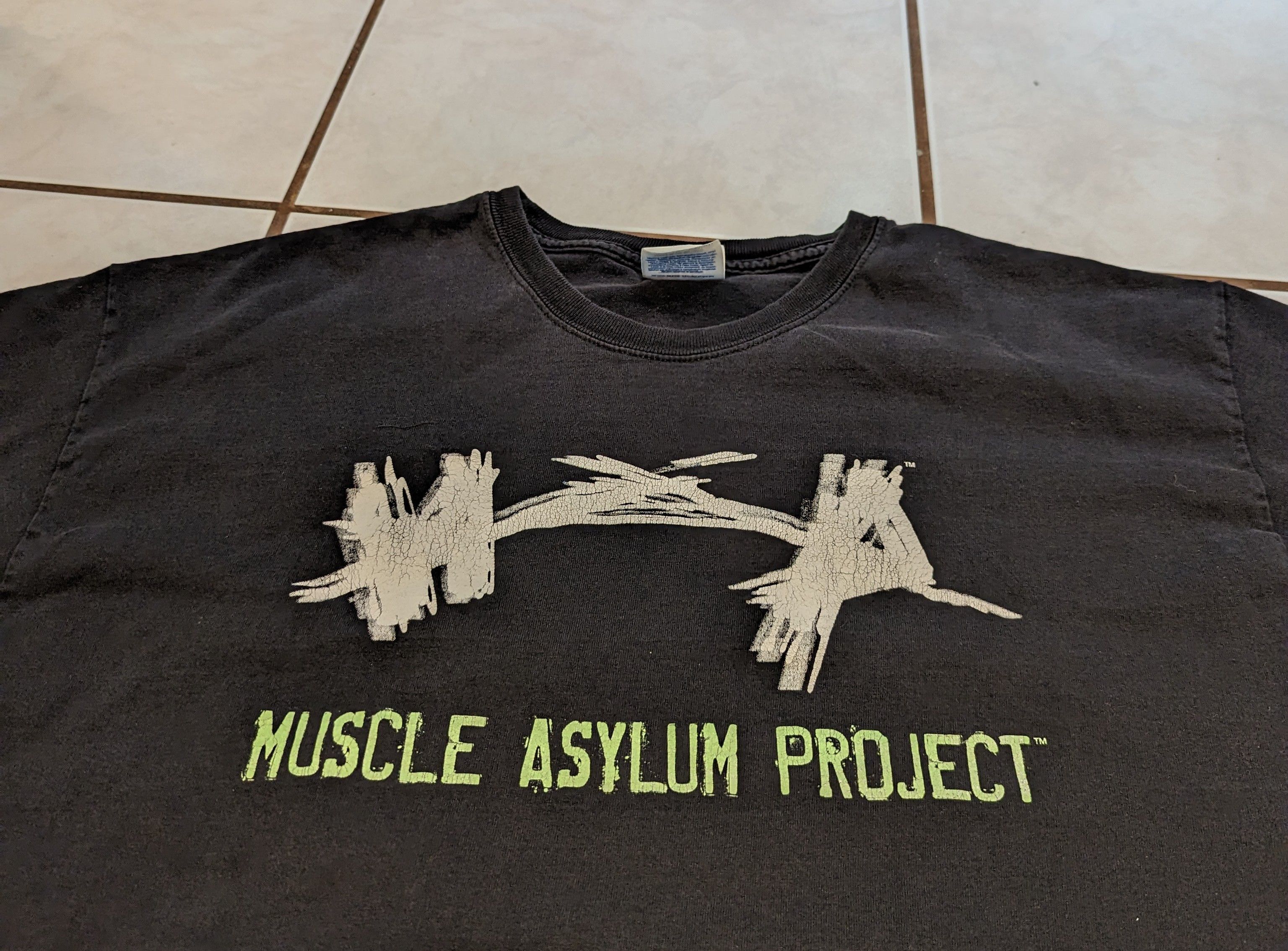 Band Tees Rare Vintage Muscle Asylum Project Double Sided Tee Size US XL / EU 56 / 4 - 2 Thumbnail
