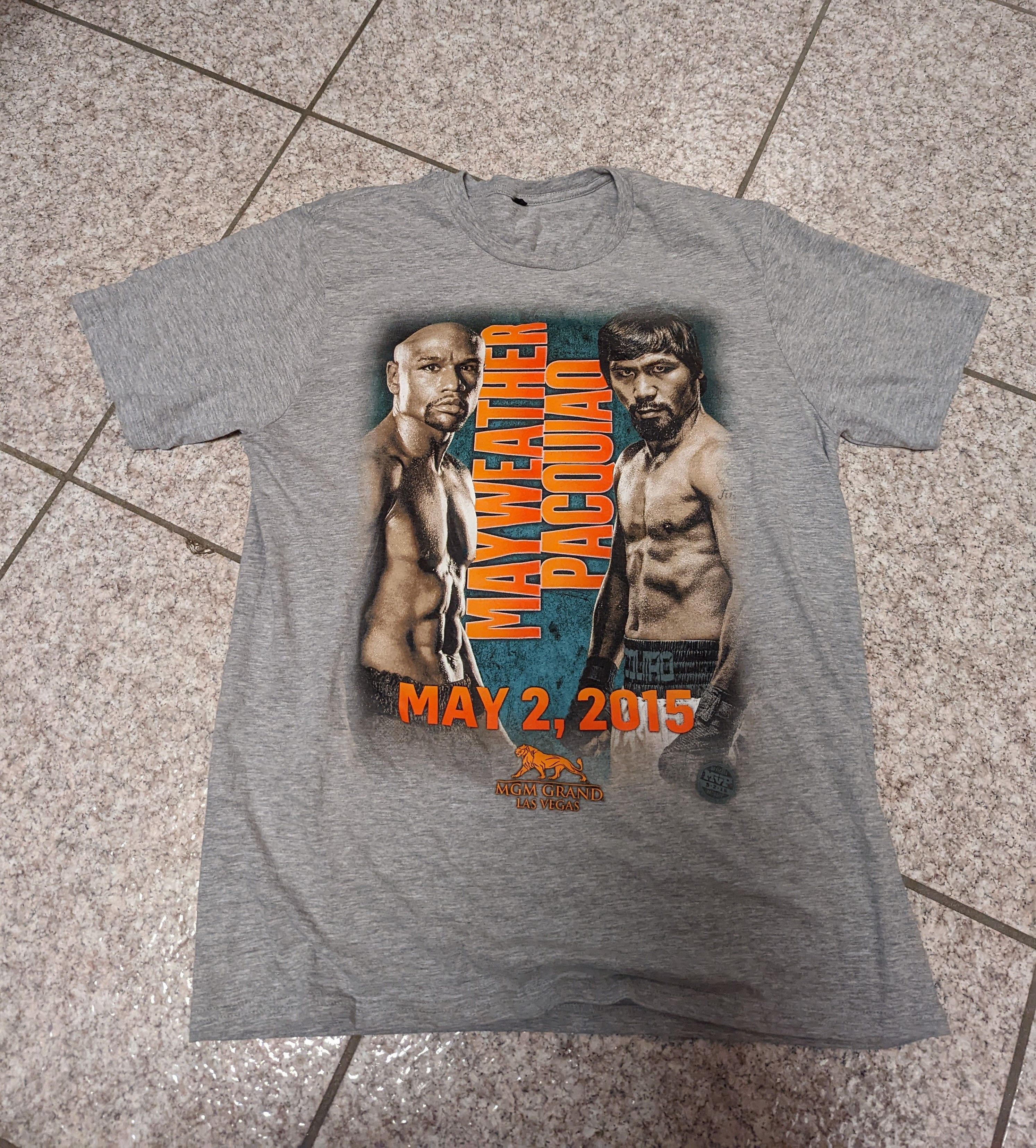Vintage 2015 Mayweather vs Pacquiao Tee Size US M / EU 48-50 / 2 - 1 Thumbnail