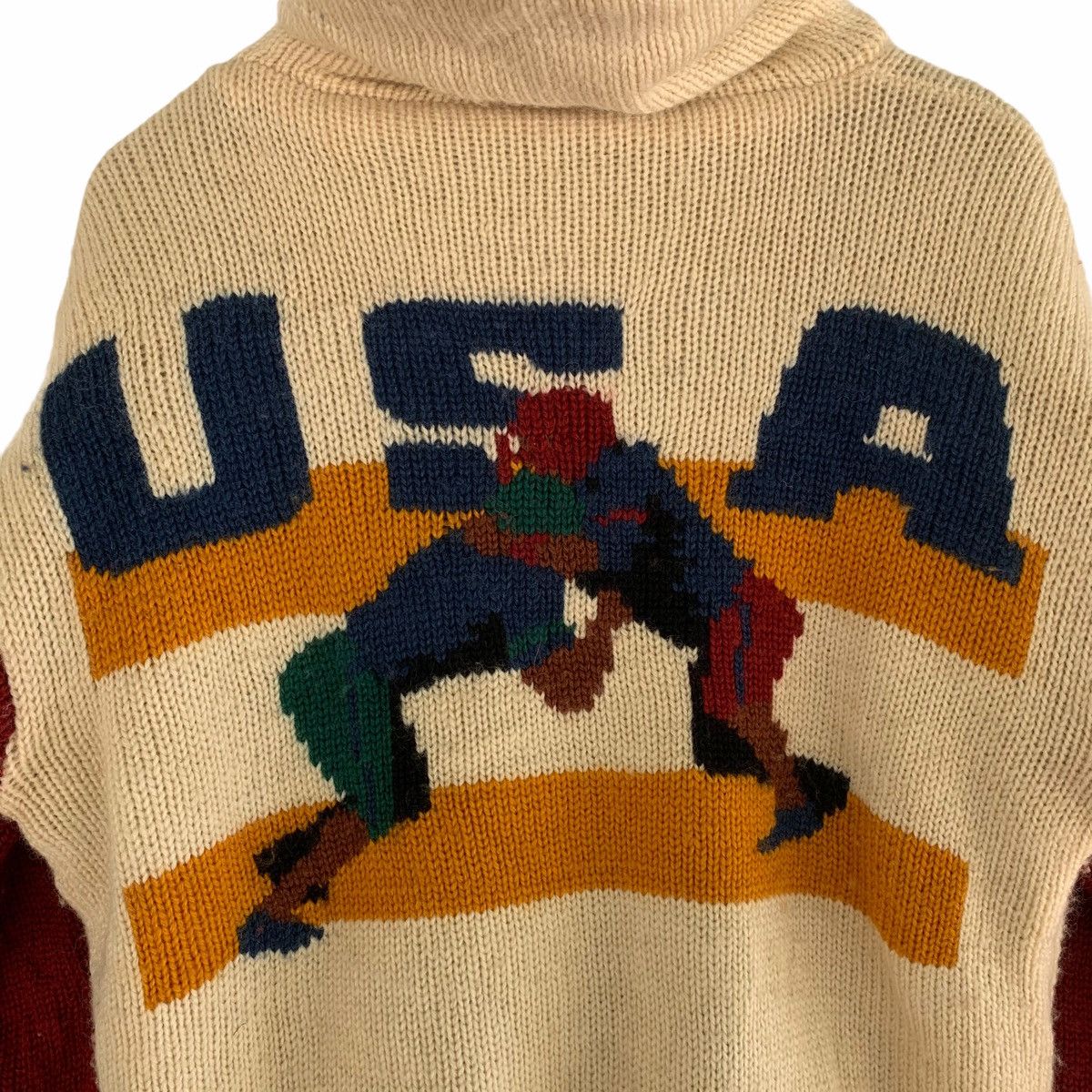 Other USA Football America Zipper Wool Hoodie Jacket Winter Size US L / EU 52-54 / 3 - 12 Thumbnail