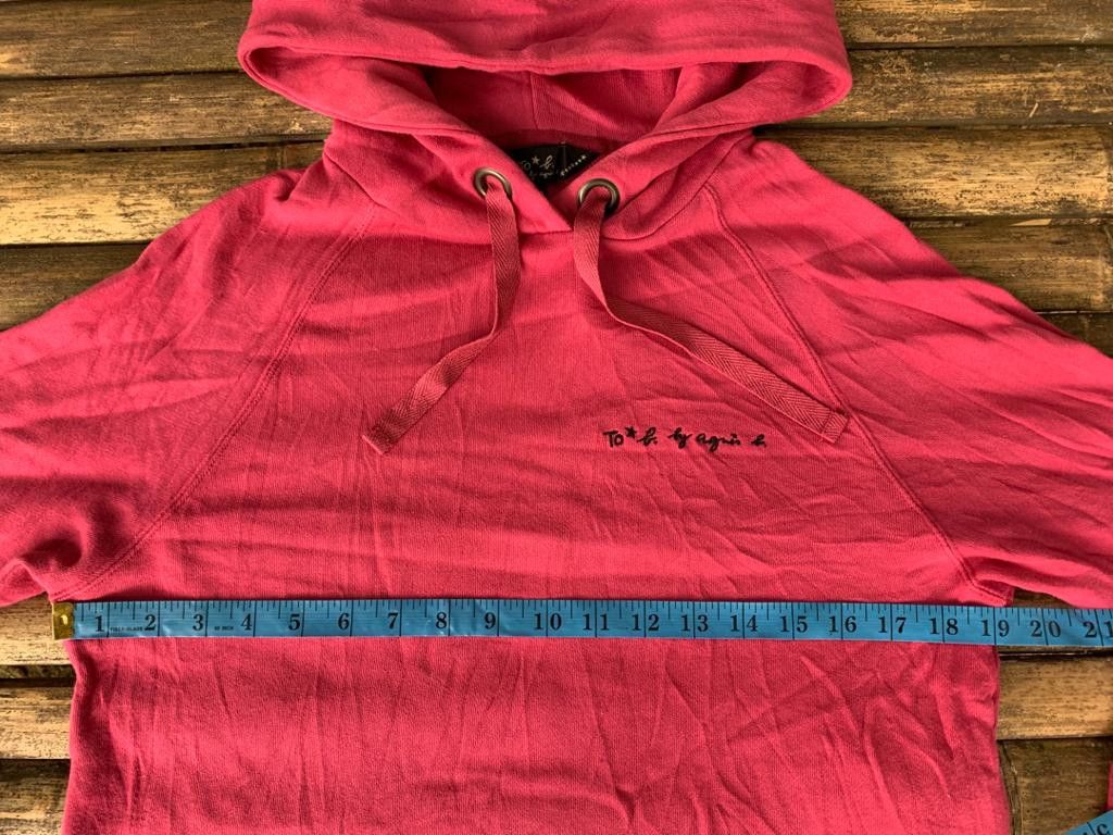 Japanese Brand × Vintage × agnes b. Agnes B hoodie short design Size XS / US 0-2 / IT 36-38 - 9 Thumbnail