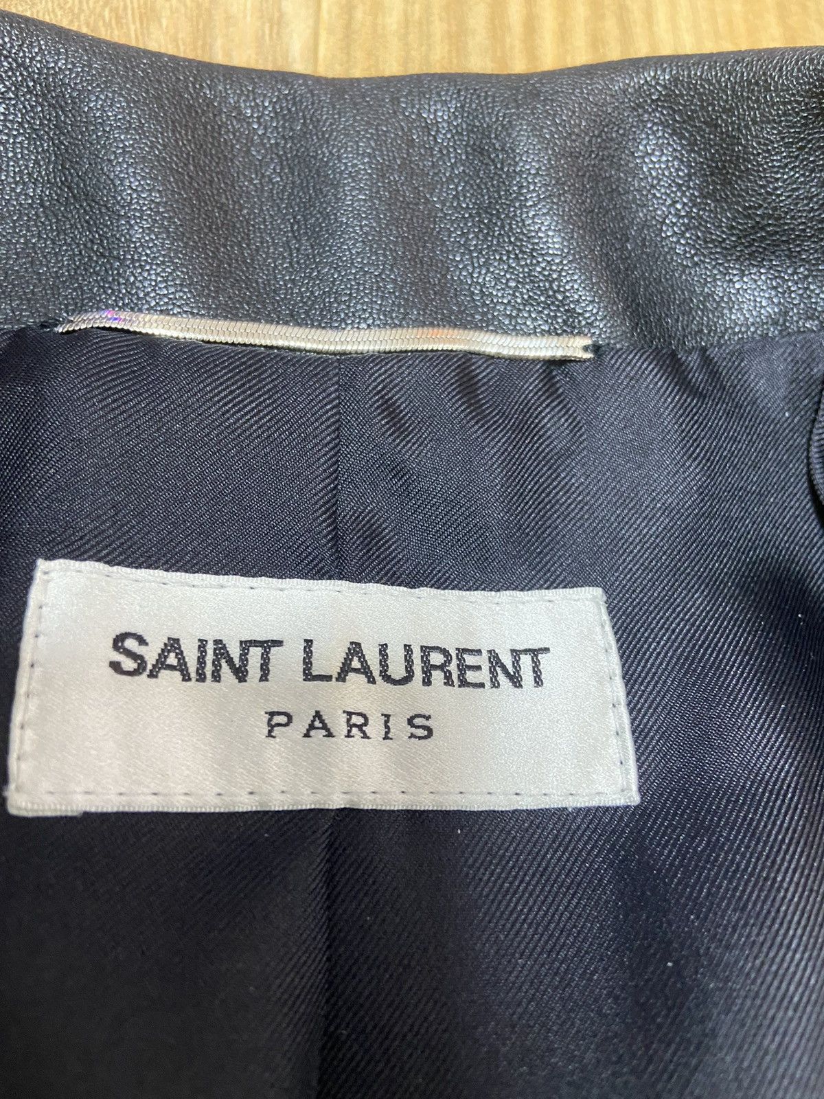 Hedi Slimane × Saint Laurent Paris 46 Saint laurent fringe leather jacket Size US S / EU 44-46 / 1 - 10 Thumbnail