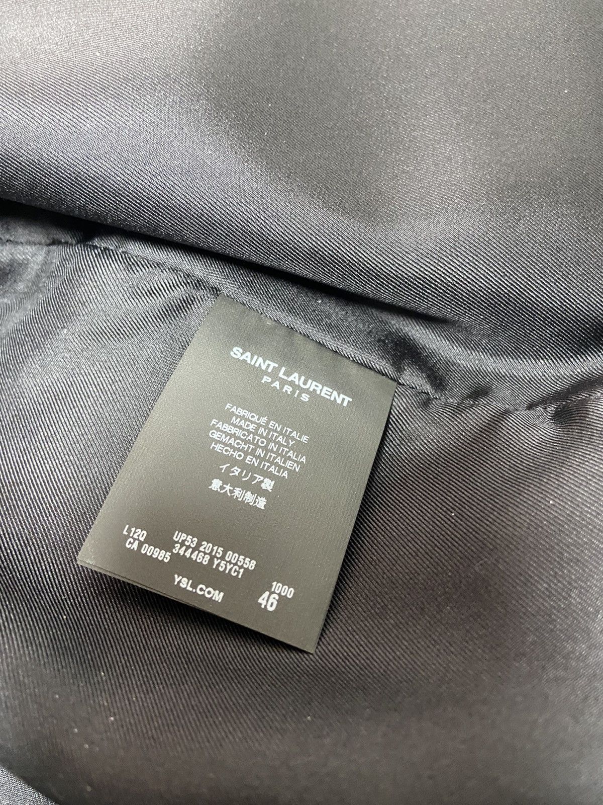 Hedi Slimane × Saint Laurent Paris 46 Saint laurent fringe leather jacket Size US S / EU 44-46 / 1 - 11 Thumbnail