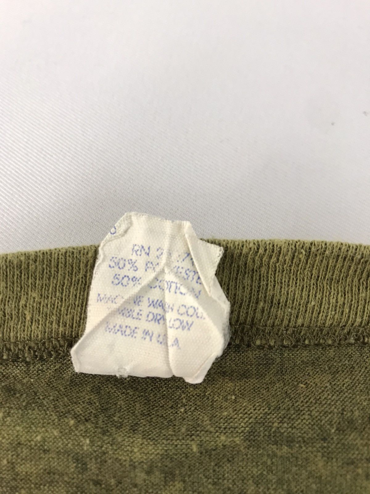 Other 90s Usa Tiger Camouflage Army Plain Tee T-shirt Printed Size US L / EU 52-54 / 3 - 5 Thumbnail