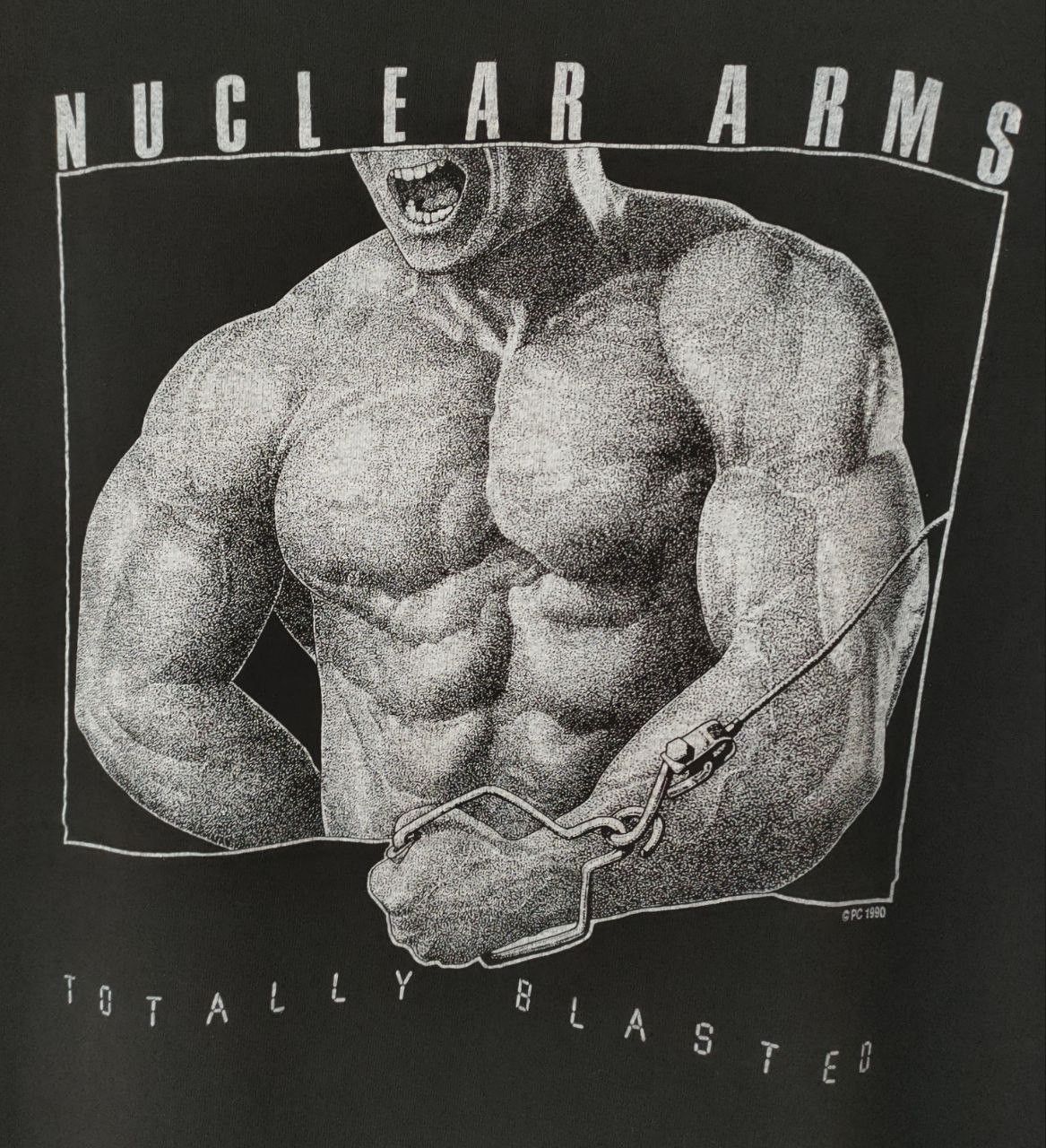Vintage ©️1990 Vintage Nuclear Arms Stedman Tag Size US M / EU 48-50 / 2 - 3 Thumbnail