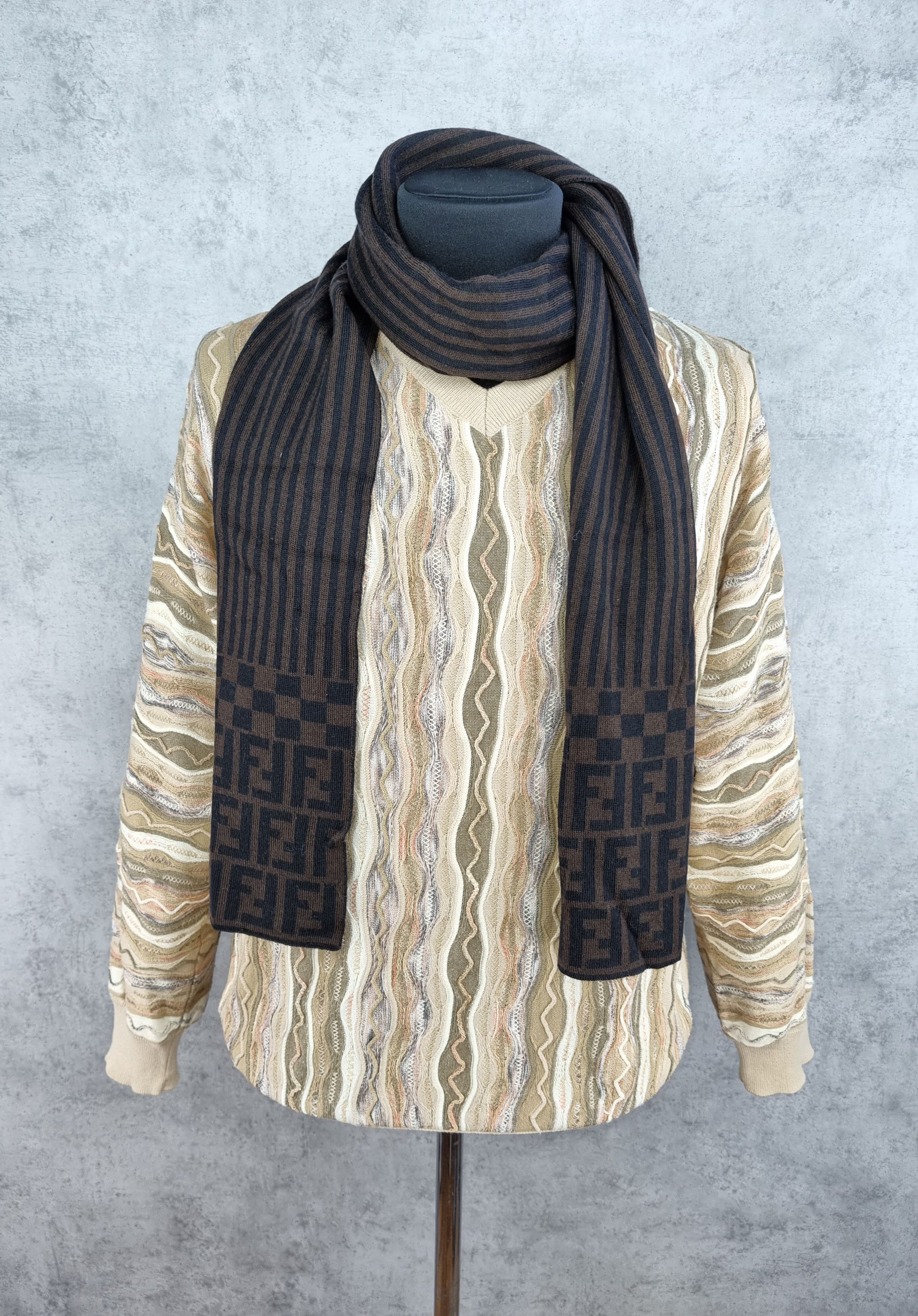 Vintage 80s Montechiaro COOGI Style Italian Sweater Tundra Style Size US L / EU 52-54 / 3 - 6 Thumbnail