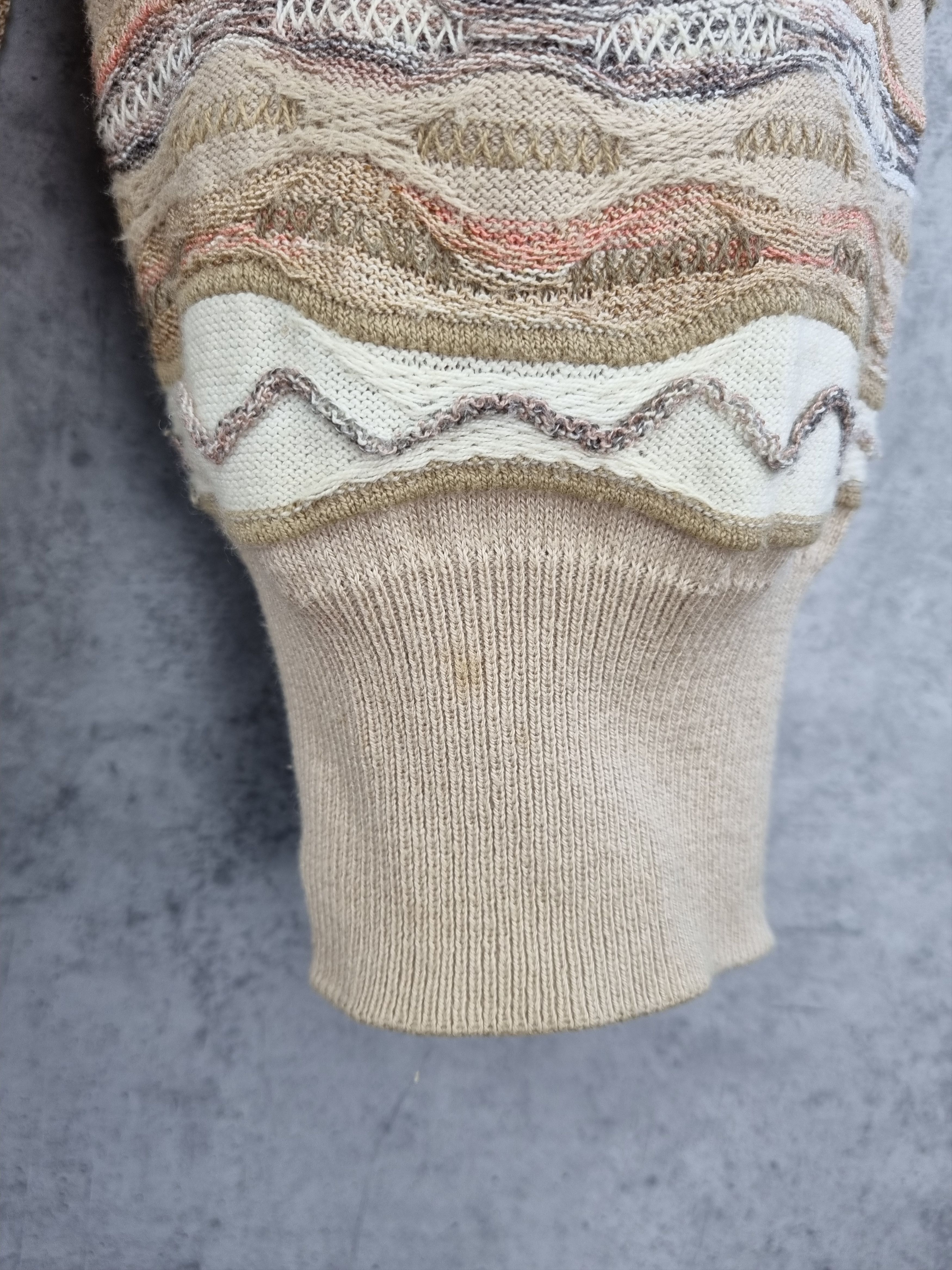 Vintage 80s Montechiaro COOGI Style Italian Sweater Tundra Style Size US L / EU 52-54 / 3 - 10 Thumbnail