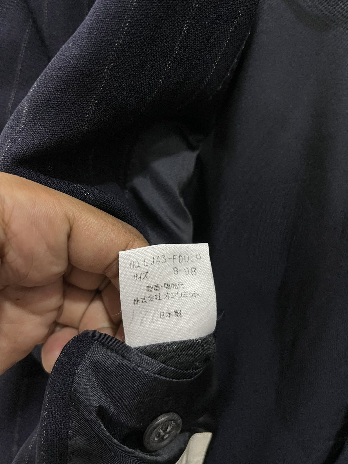 Issey Miyake B. ISSEY MIYAKE DESIGN STUDIO BLAZER Size 40S - 6 Thumbnail