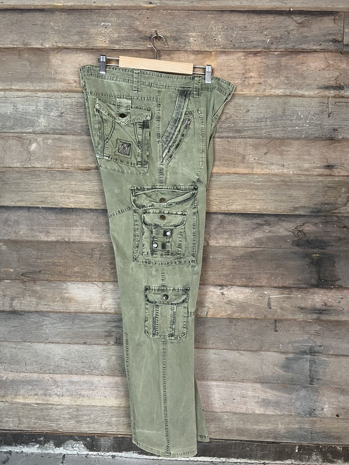 Other CARGO PANTS JACKY & HOWIE MULITPOCKET DESIGNER STREETWEAR Size US 34 / EU 50 - 14 Thumbnail