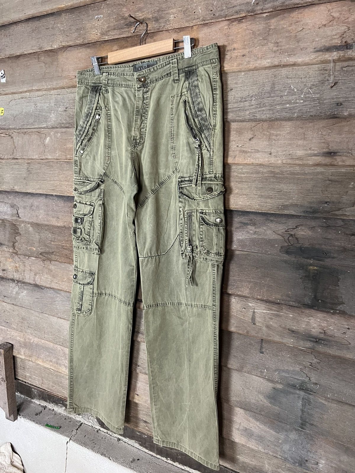 Other CARGO PANTS JACKY & HOWIE MULITPOCKET DESIGNER STREETWEAR Size US 34 / EU 50 - 6 Thumbnail