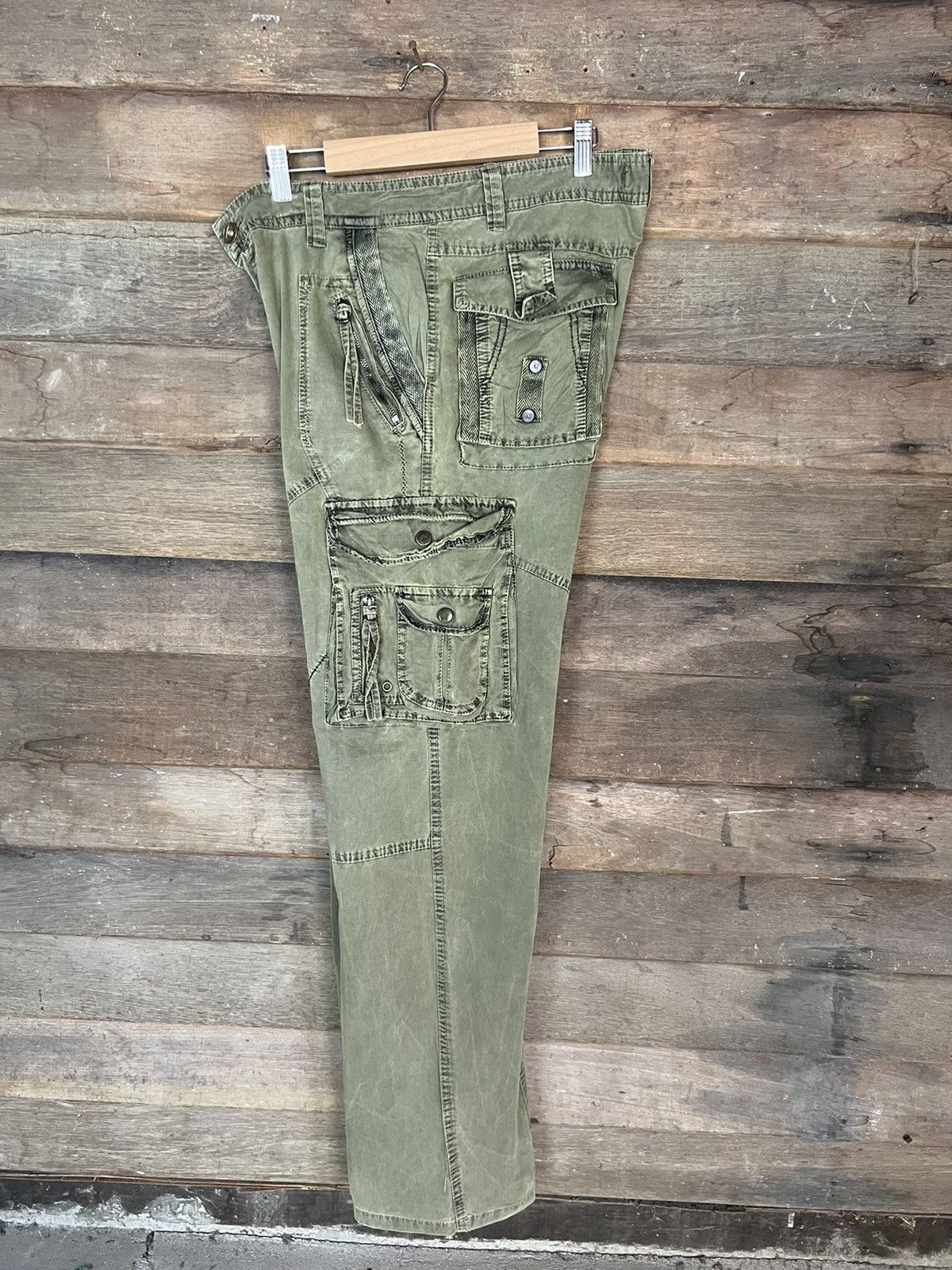 Other CARGO PANTS JACKY & HOWIE MULITPOCKET DESIGNER STREETWEAR Size US 34 / EU 50 - 16 Thumbnail