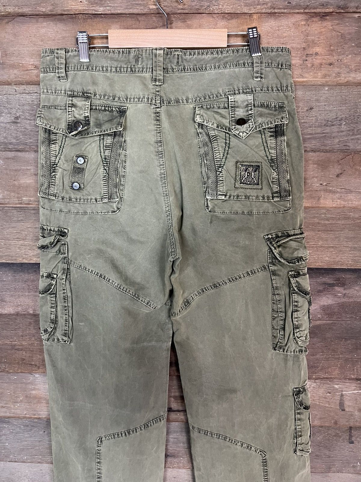 Other CARGO PANTS JACKY & HOWIE MULITPOCKET DESIGNER STREETWEAR Size US 34 / EU 50 - 11 Thumbnail