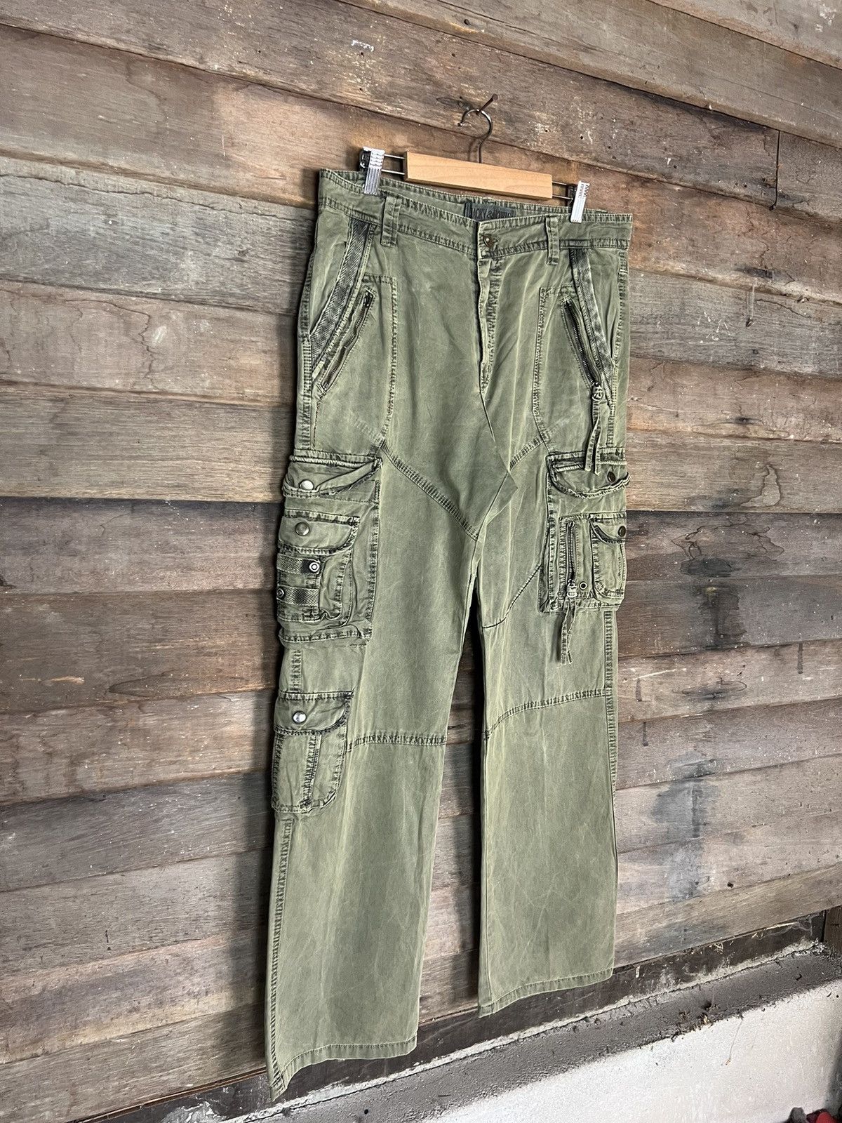 Other CARGO PANTS JACKY & HOWIE MULITPOCKET DESIGNER STREETWEAR Size US 34 / EU 50 - 5 Thumbnail
