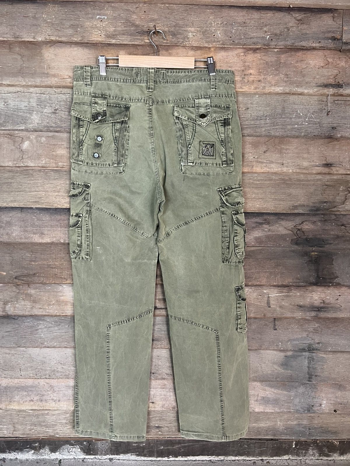 Other CARGO PANTS JACKY & HOWIE MULITPOCKET DESIGNER STREETWEAR Size US 34 / EU 50 - 2 Thumbnail