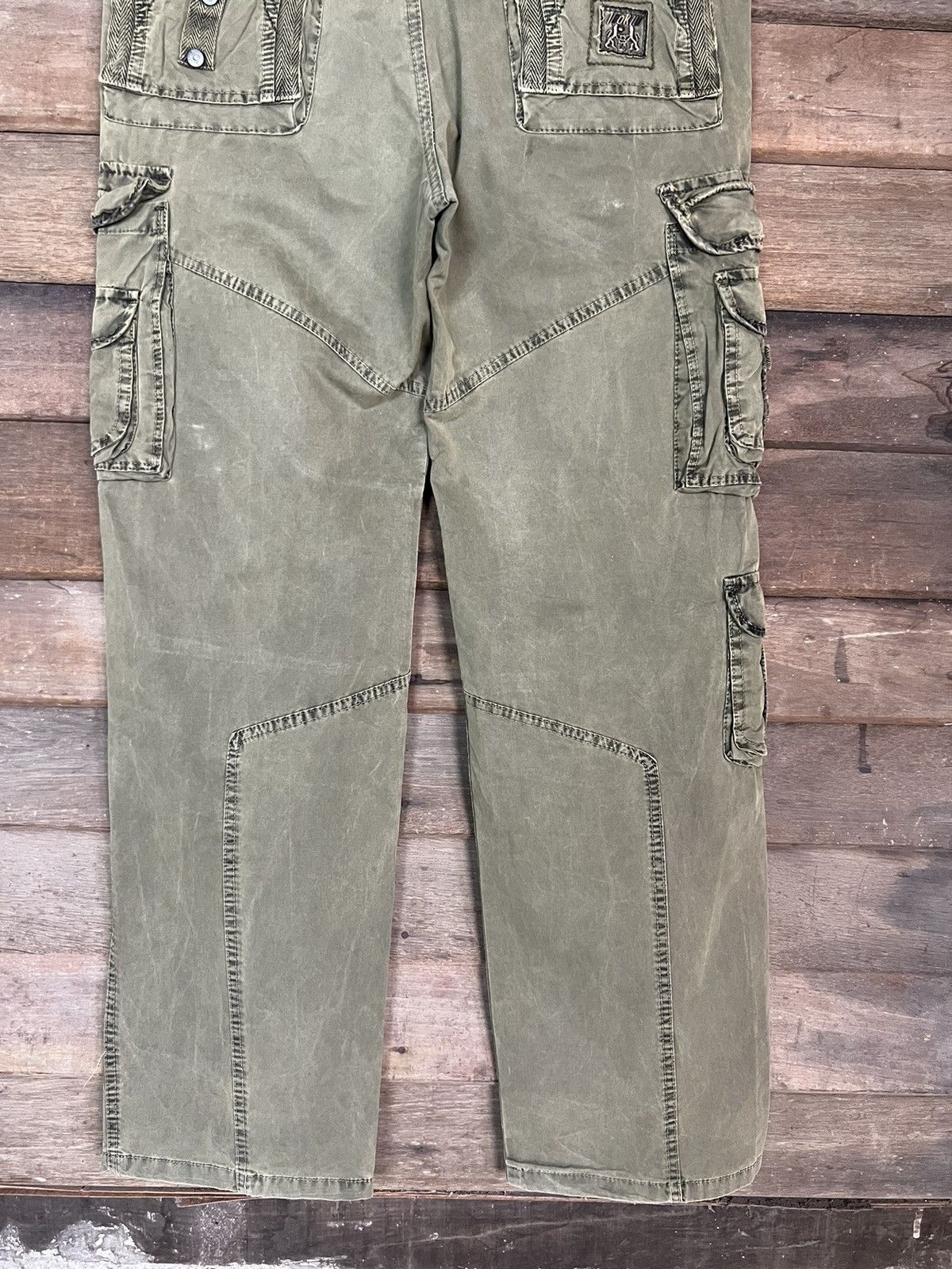 Other CARGO PANTS JACKY & HOWIE MULITPOCKET DESIGNER STREETWEAR Size US 34 / EU 50 - 12 Thumbnail