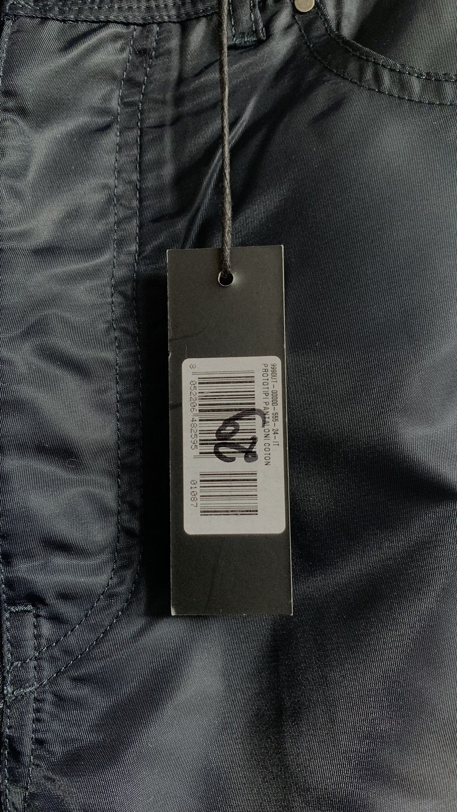 Diesel Black Gold New Diesel Black Gold Wide Leg Nylon Pants size 29 Size US 29 - 3 Thumbnail