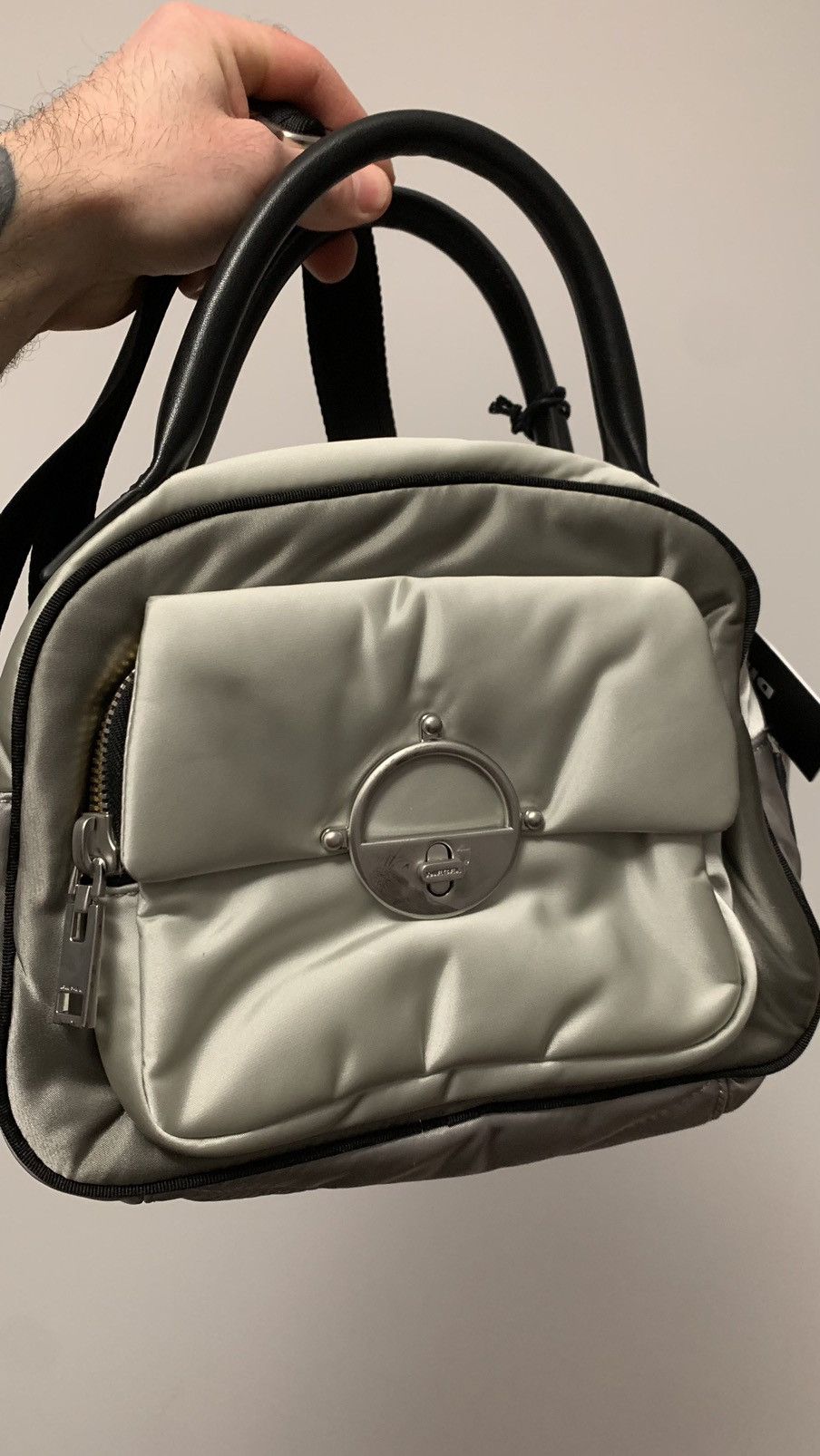 Diesel New Diesel Lara S Shoulder Bag Silver Size ONE SIZE - 1 Thumbnail