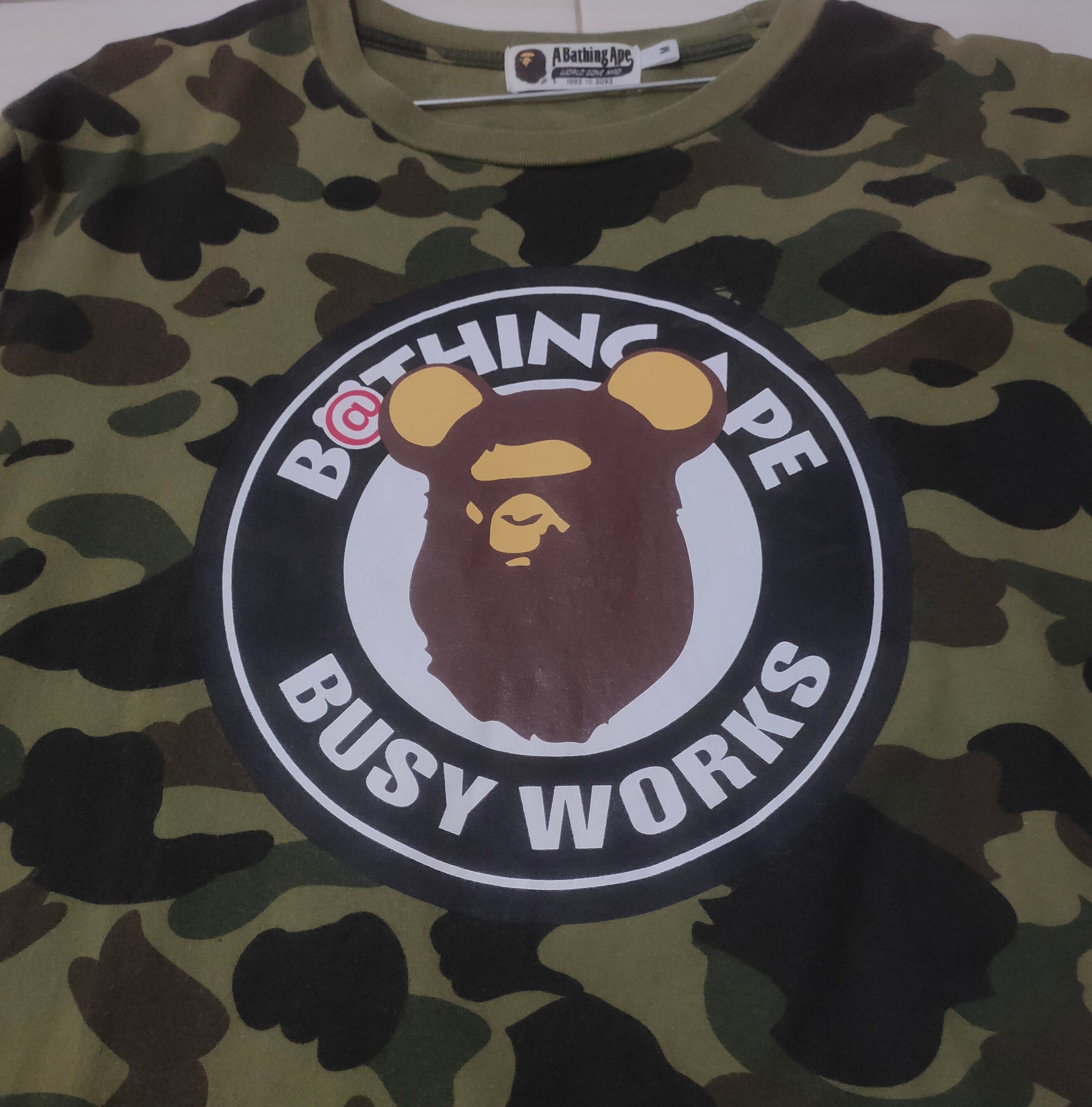 Bape × Medicom Toy Bape x Medicom 1st Camo Busy Works Tee Size US M / EU 48-50 / 2 - 3 Thumbnail