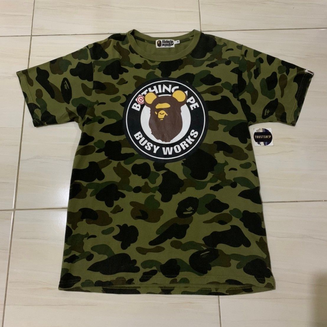 Bape × Medicom Toy Bape x Medicom 1st Camo Busy Works Tee Size US M / EU 48-50 / 2 - 1 Thumbnail