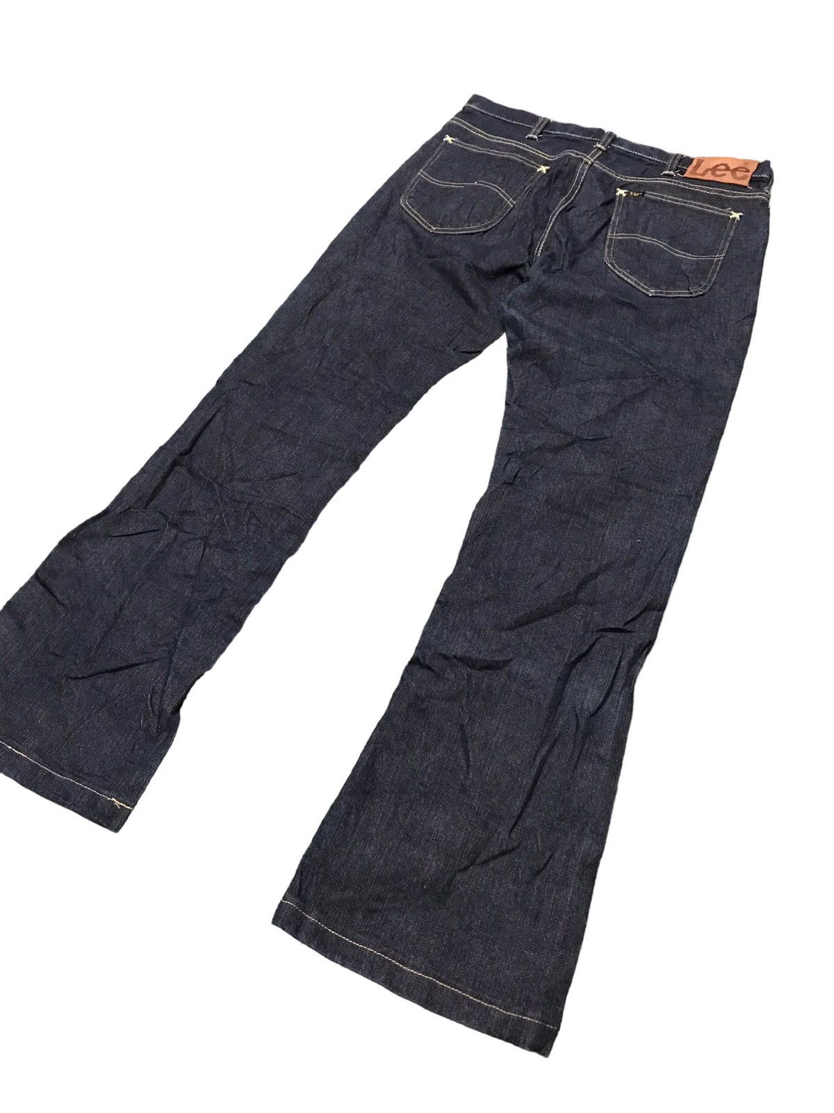 Image of Lee American Riders Made In Japan Flared Jeans in Indigo, Men's (Size 33)