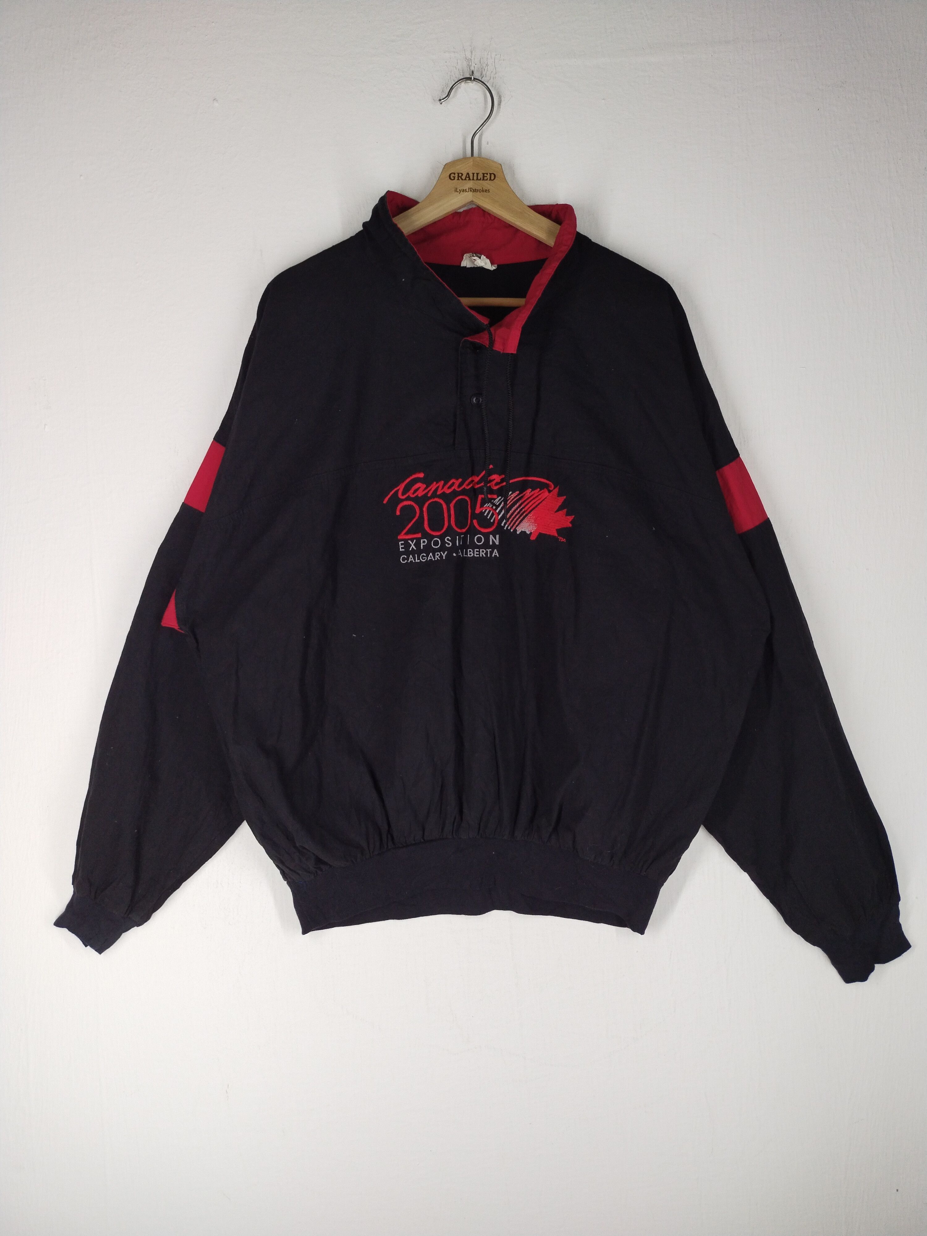 Sports Specialties VINTAGE CANADA 2005 EXPOSITION CALGARY ALBERTA Size US XL / EU 56 / 4 - 3 Thumbnail