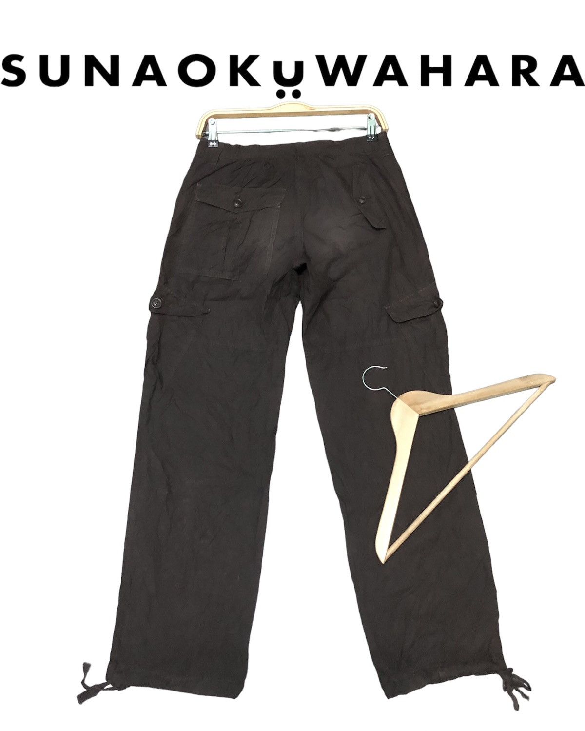 Issey Miyake VINTAGE SUNAOKUWAHARA ISSEY MIYAKE SOFT CARGO MULTI POCKET Size US 30 / EU 46 - 2 Thumbnail