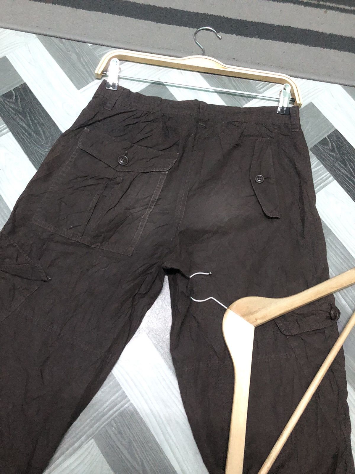 Issey Miyake VINTAGE SUNAOKUWAHARA ISSEY MIYAKE SOFT CARGO MULTI POCKET Size US 30 / EU 46 - 8 Thumbnail