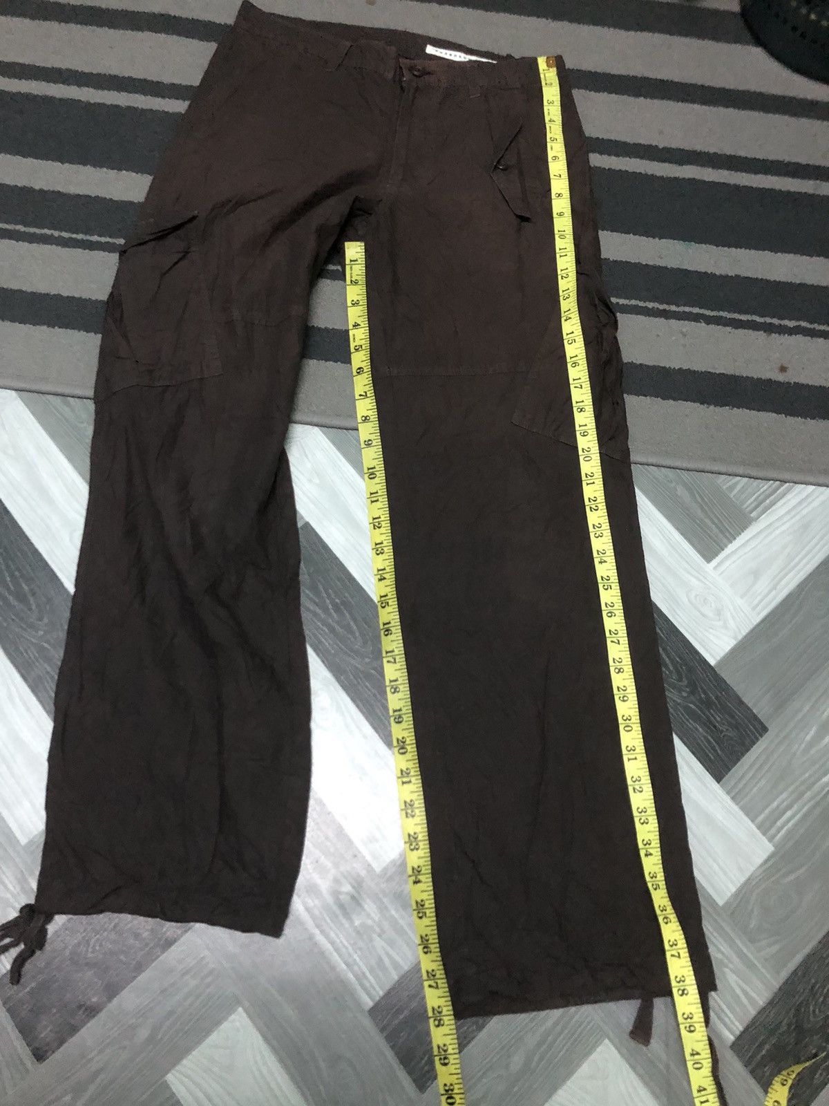 Issey Miyake VINTAGE SUNAOKUWAHARA ISSEY MIYAKE SOFT CARGO MULTI POCKET Size US 30 / EU 46 - 11 Thumbnail